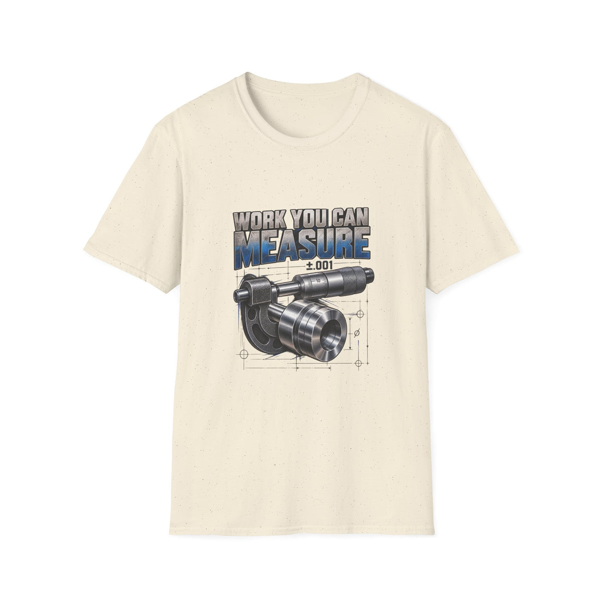 Machinist Precision Measure Tee