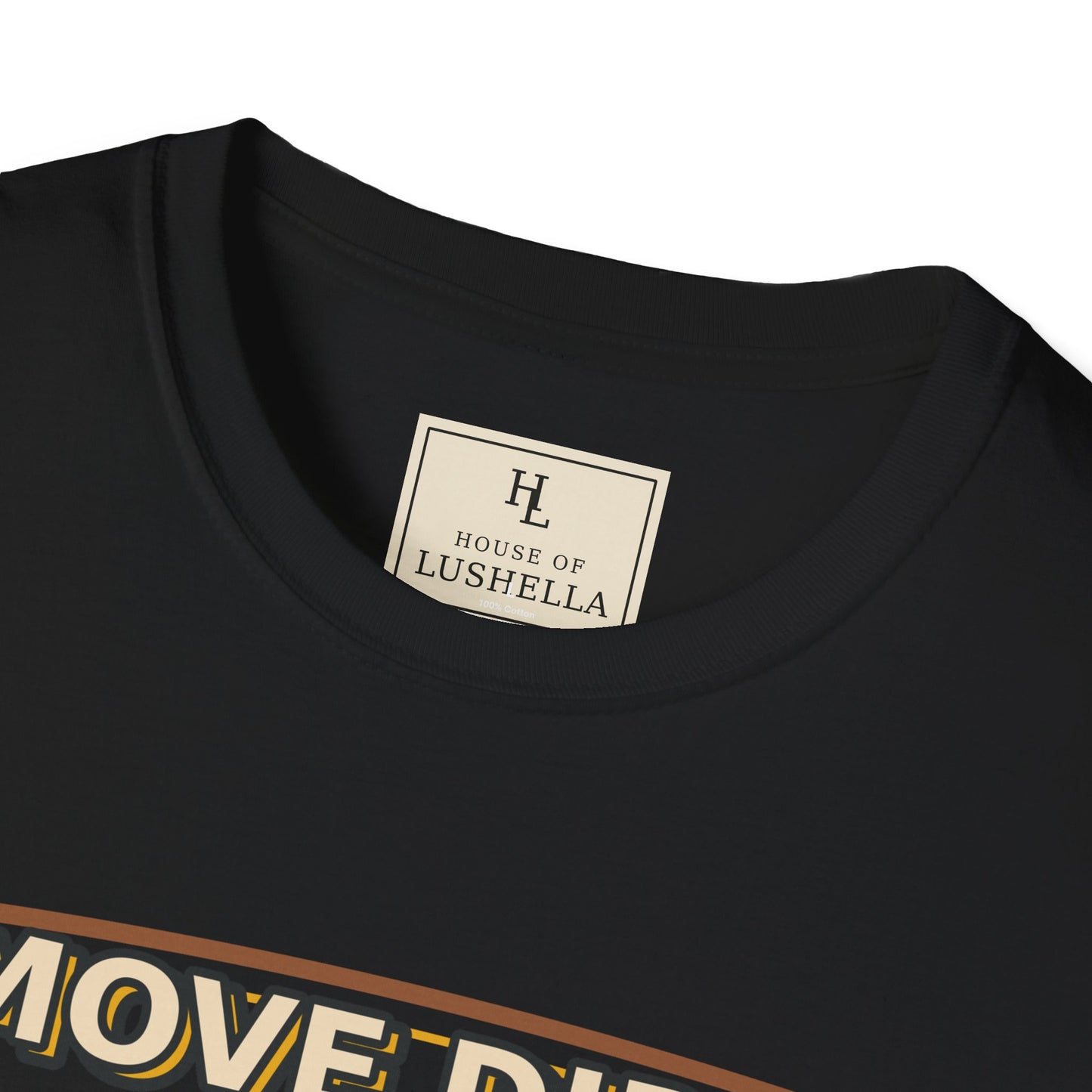 Move Dirt Avoid Meetings Excavator Shirt product mockup, view 9