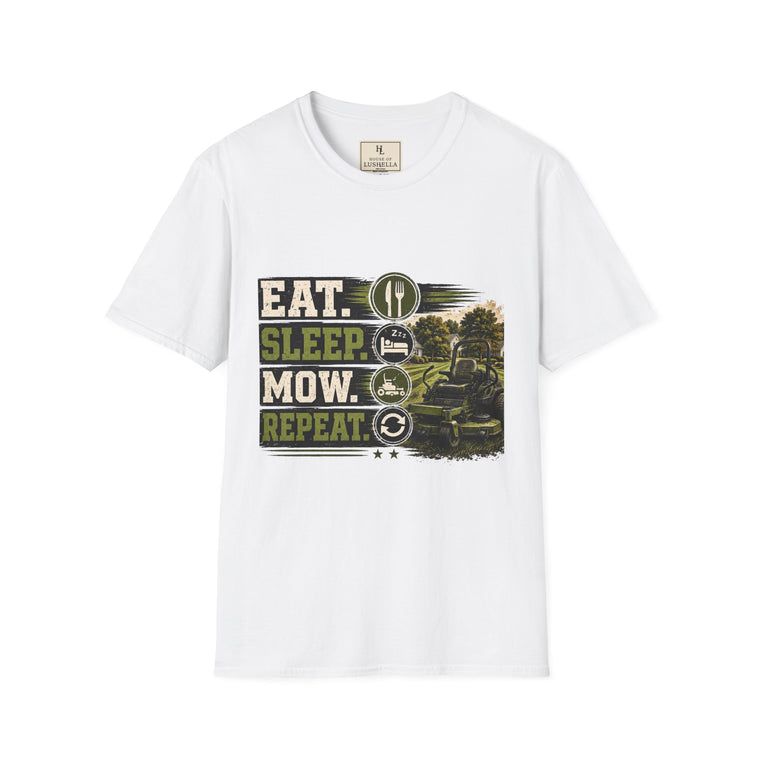 Eat Sleep Mow Repeat Lawn Care Shirt