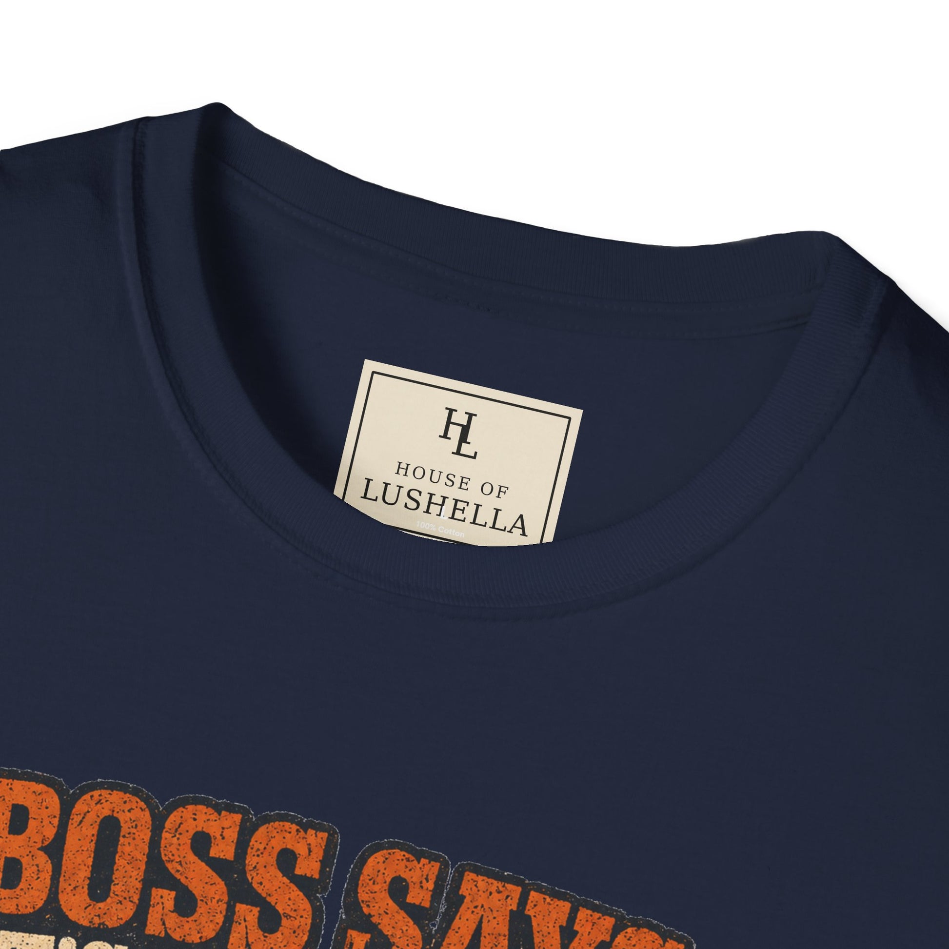Boss Says It’s Dry Enough Heavy Equipment Shirt product mockup, view 20 — House of Lushella