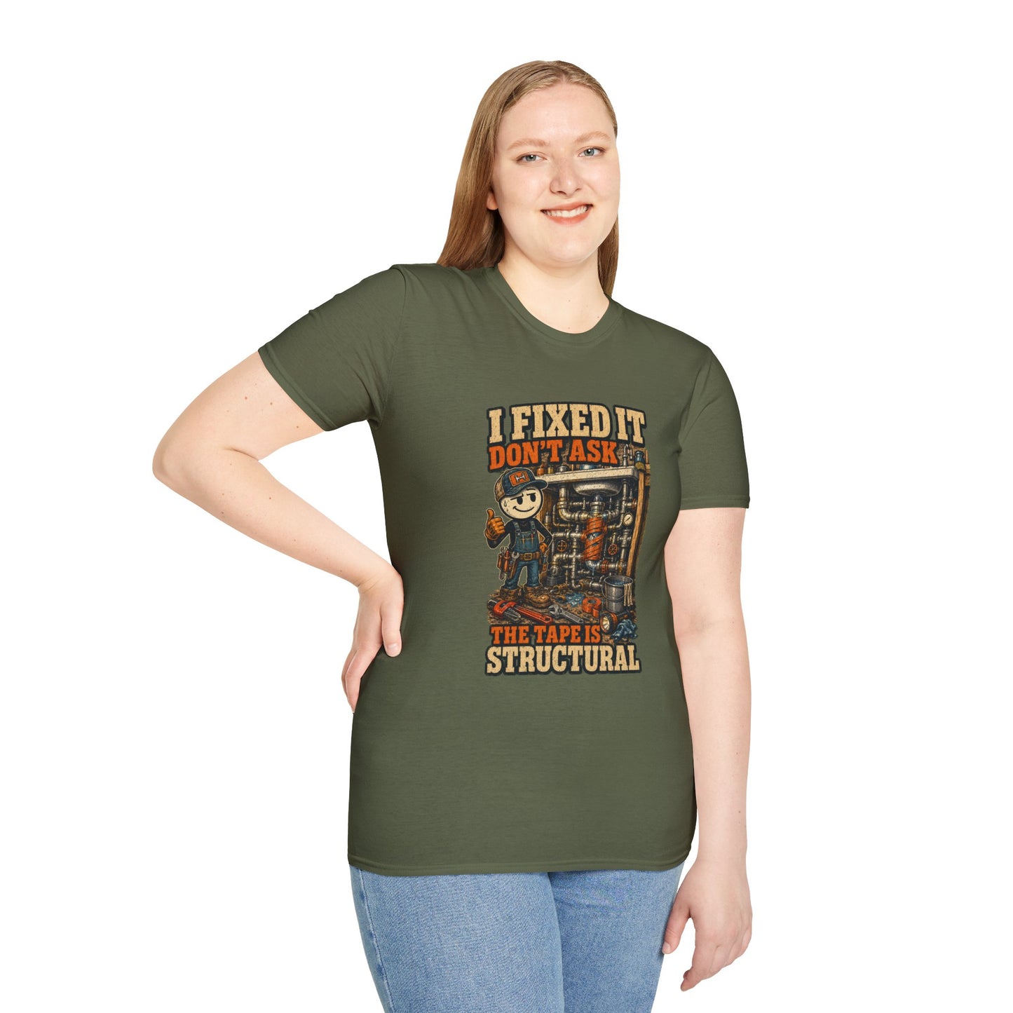 I Fixed It Don’t Ask Mechanic Shirt product mockup 39 — House of Lushella