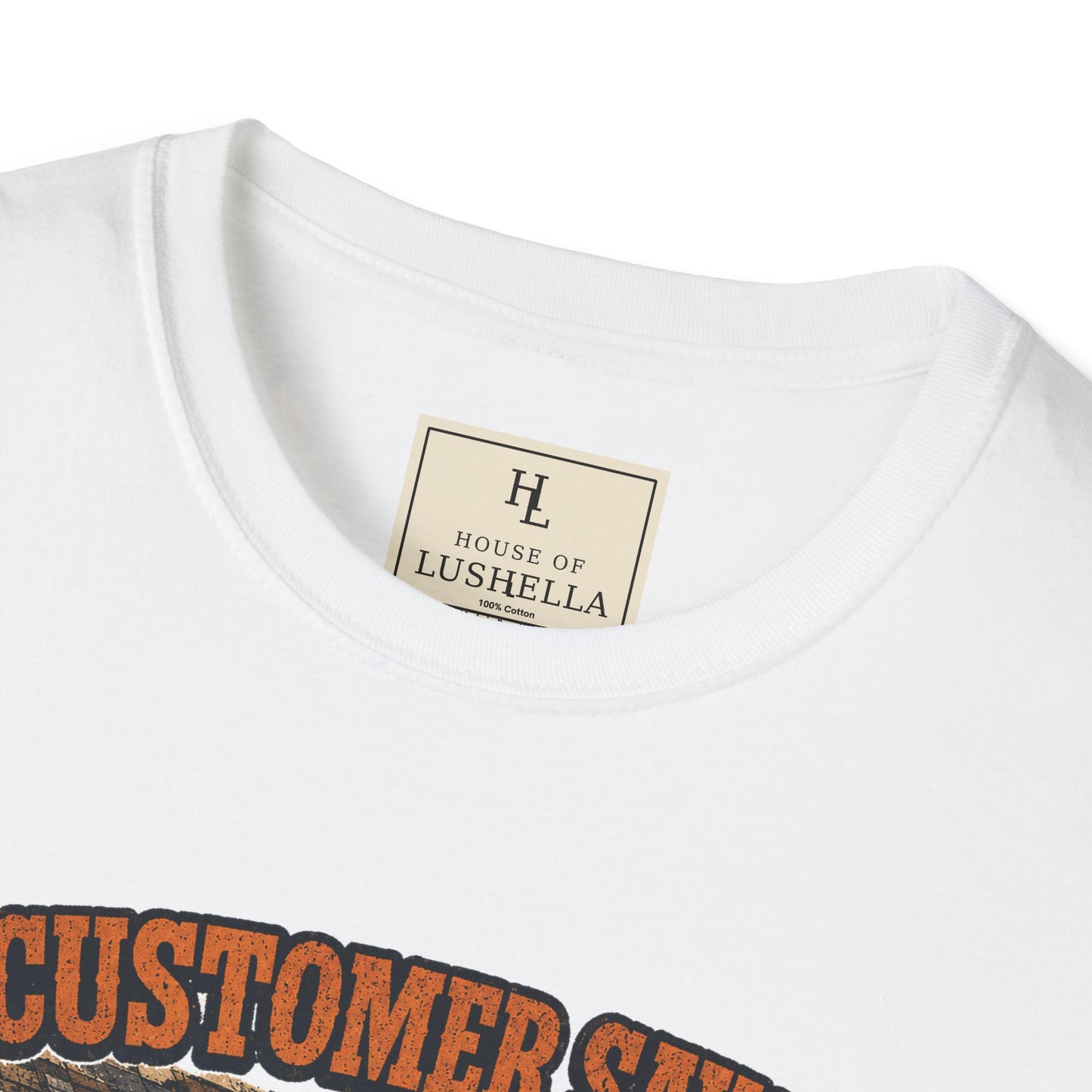 It Only Leaks When It Rains Roofer Shirt product mockup, view 12 — House of Lushella