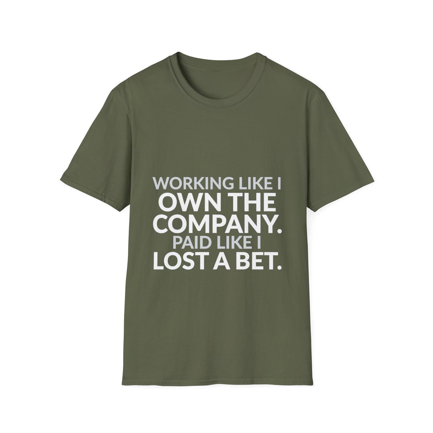 Working Like I Own It Paid Like I Lost Shirt product mockup 6 — House of Lushella