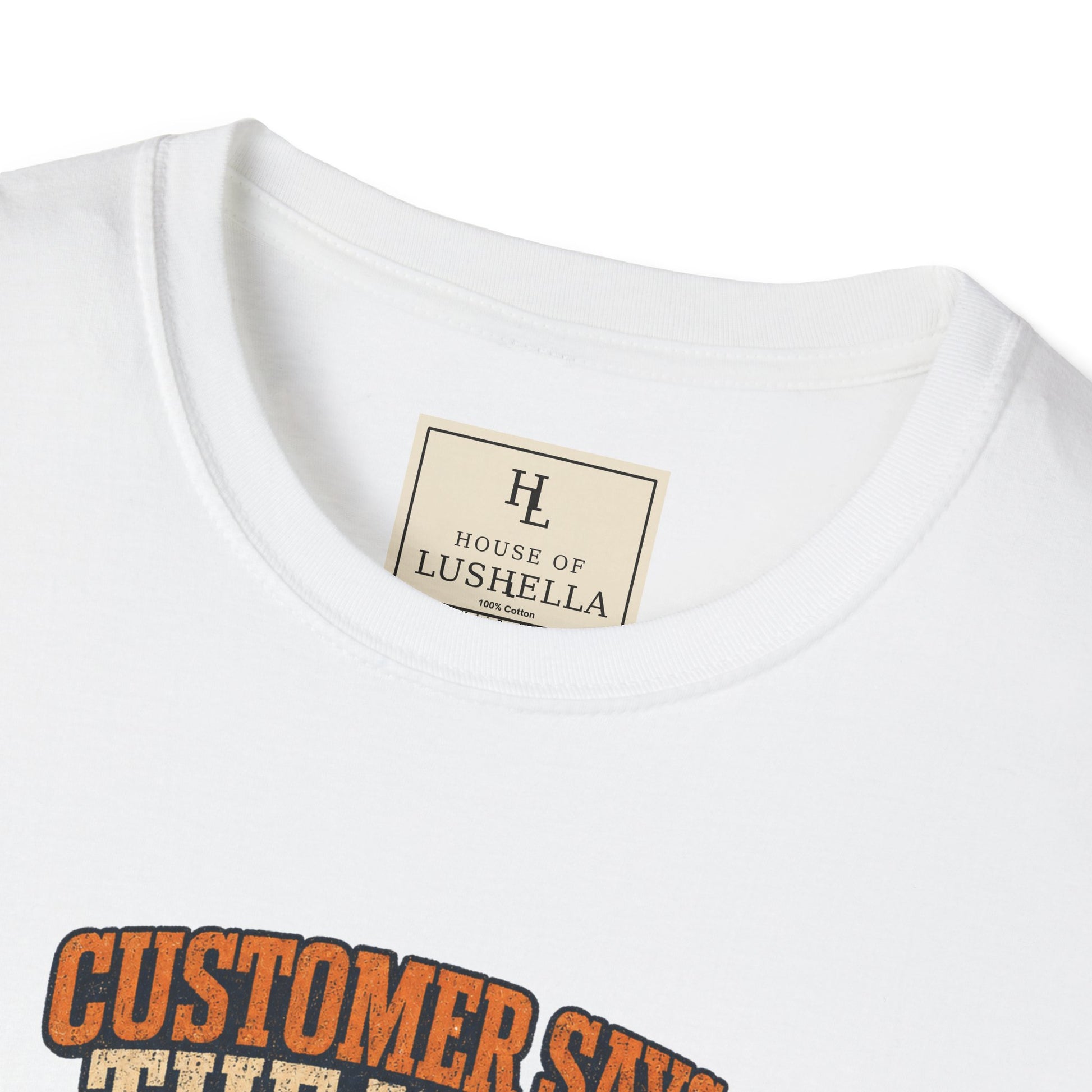 The Wall Should Be Straight Carpenter Shirt product mockup, view 3 — House of Lushella