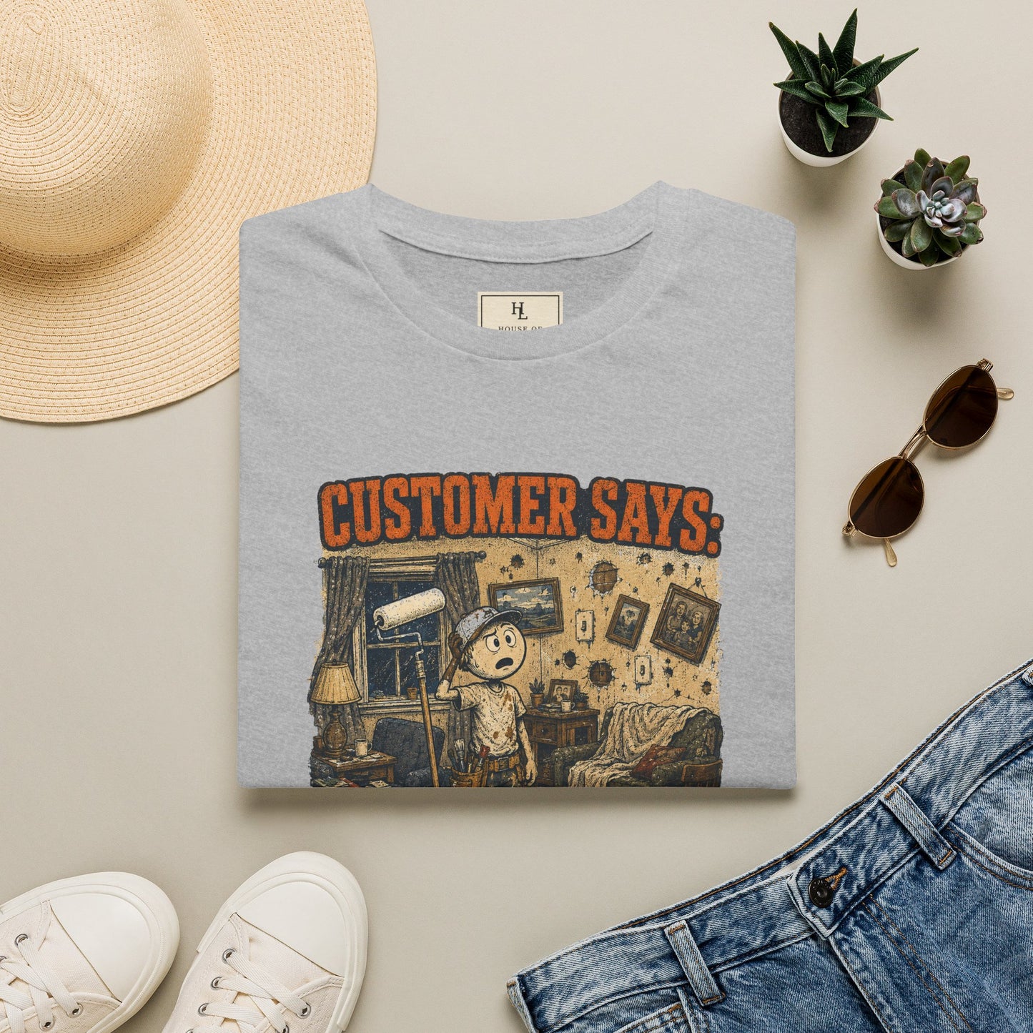 Customer Already Did the Prep Painter Shirt product mockup, view 13 — House of Lushella