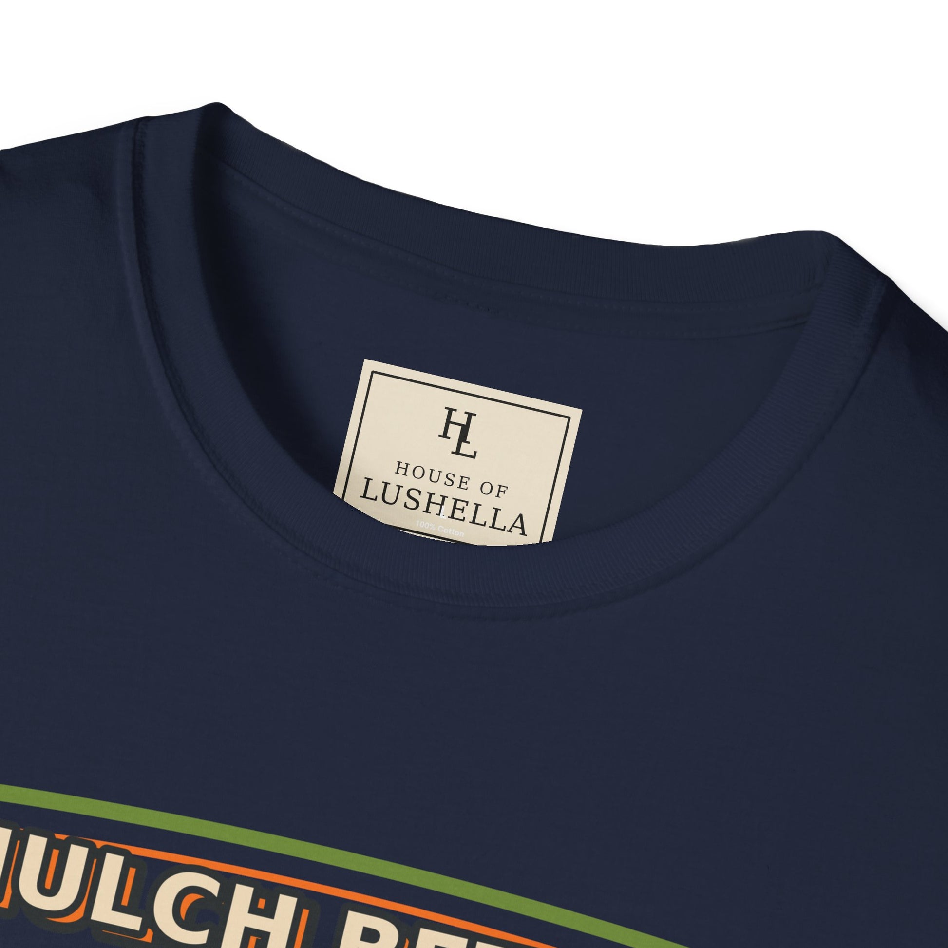 Mulch Better Under Pressure Landscaper Shirt product mockup, view 17