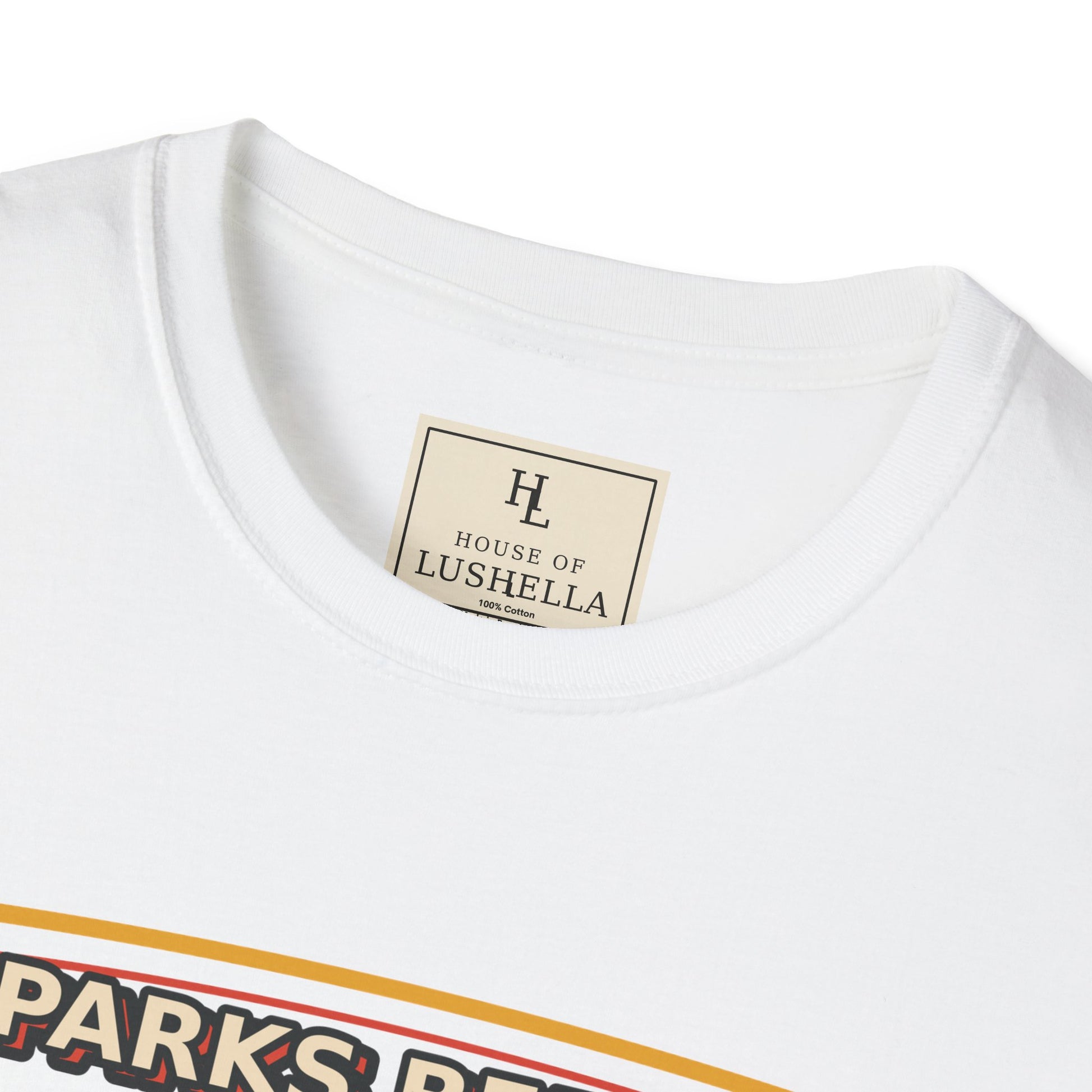 Sparks Before Small Talk Welder Shirt product mockup, view 5