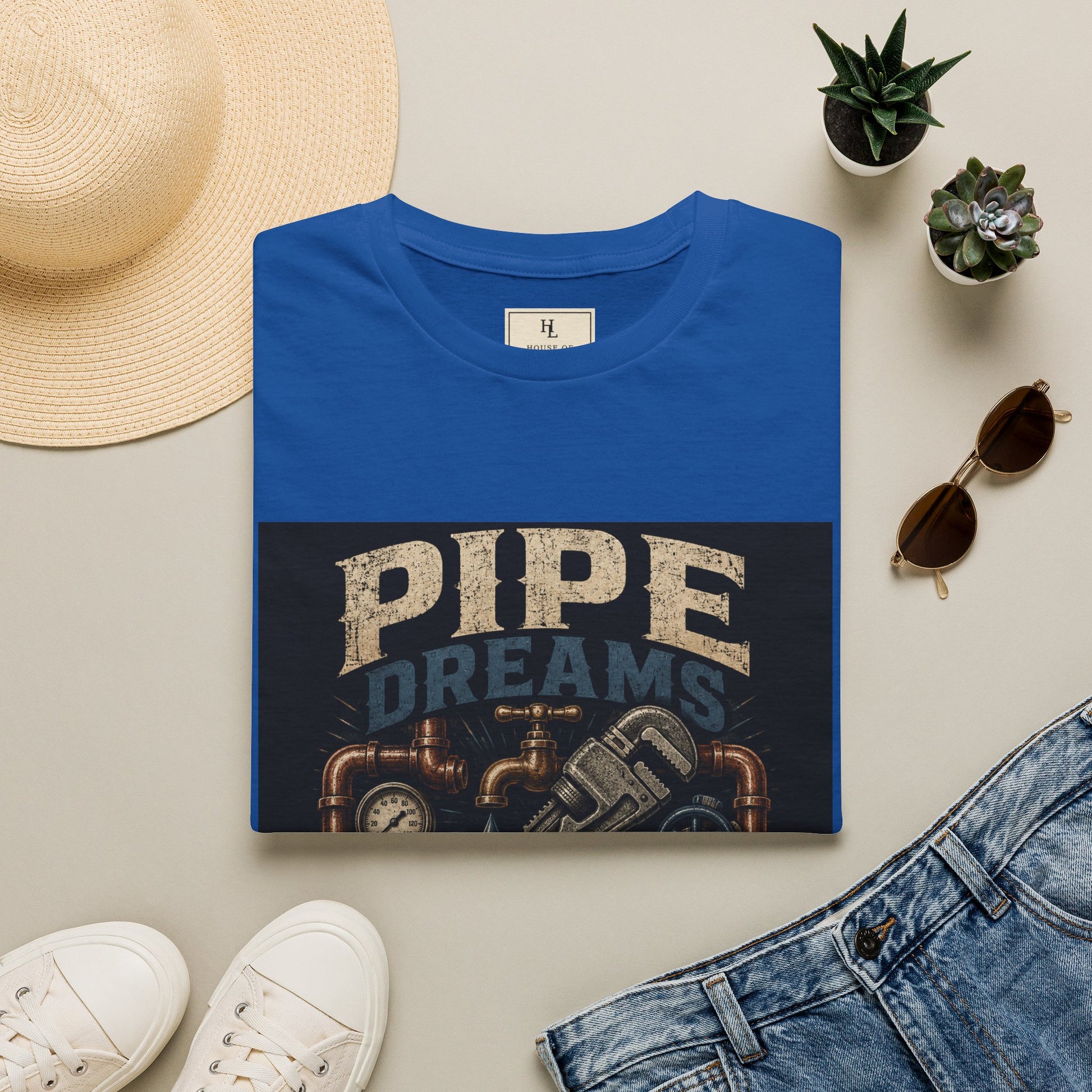 Pipe Dreams Plumber Shirt product mockup, view 16