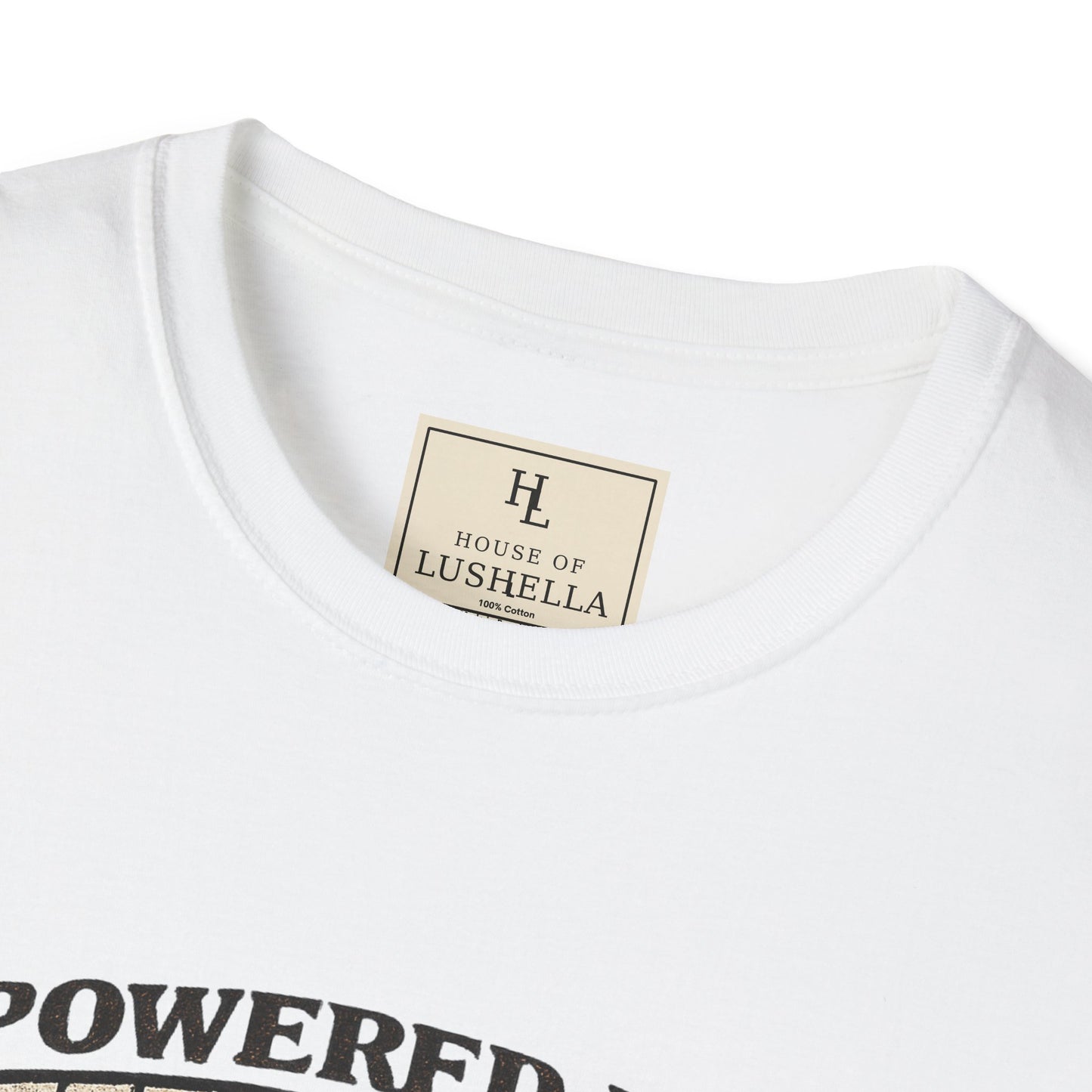 Powered by Coffee and Copper Plumber Shirt product mockup, view 7