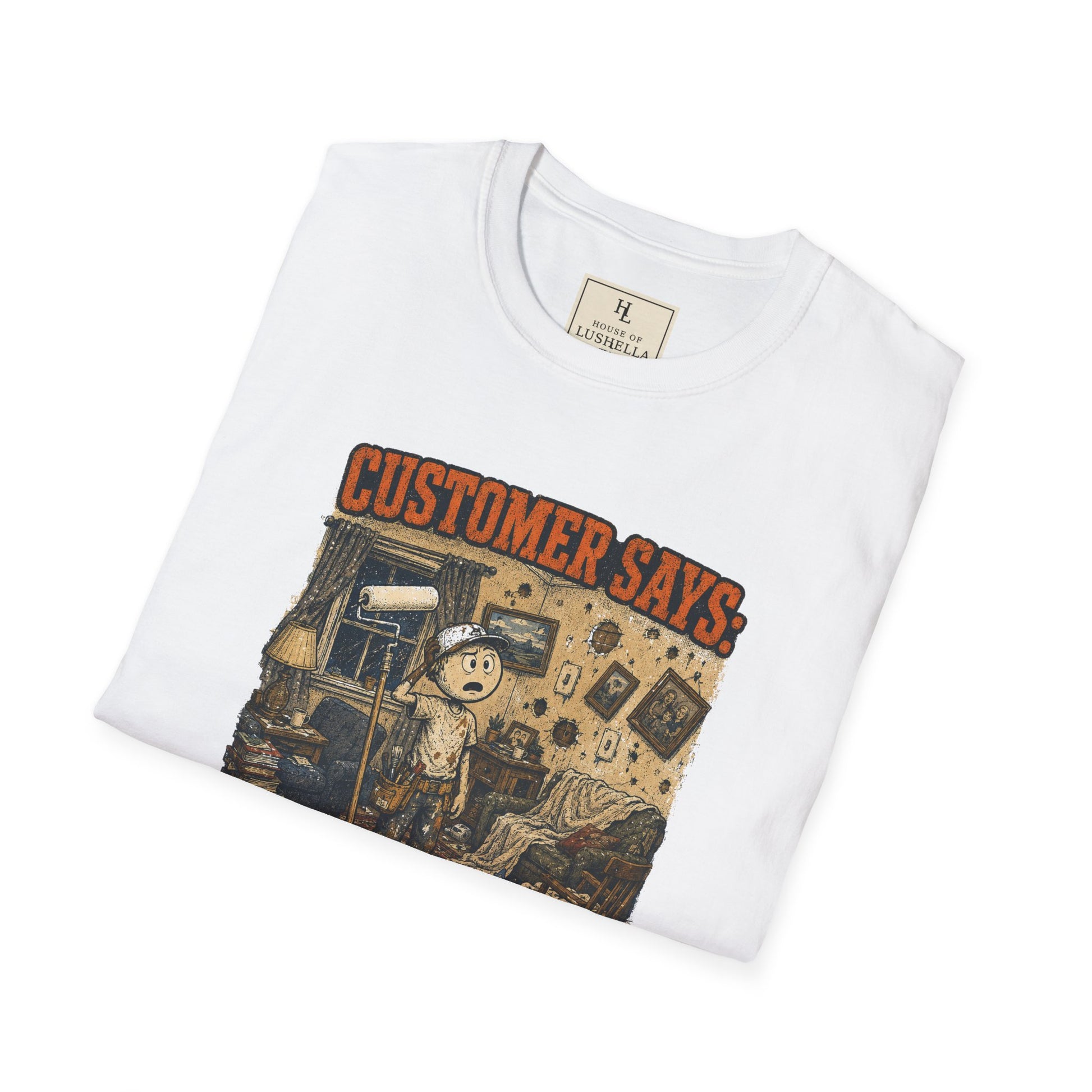 Customer Already Did the Prep Painter Shirt product mockup, view 7 — House of Lushella