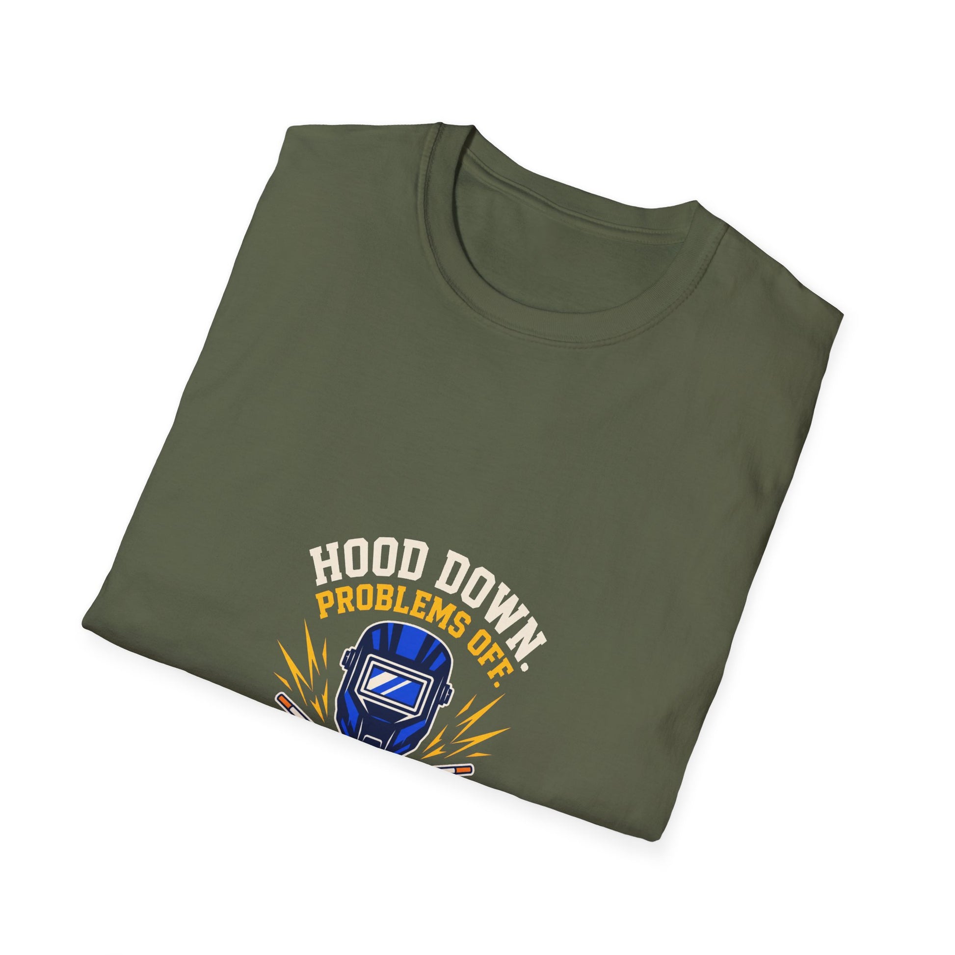 Hood Down Problems Off Welder Shirt product mockup 11 — House of Lushella