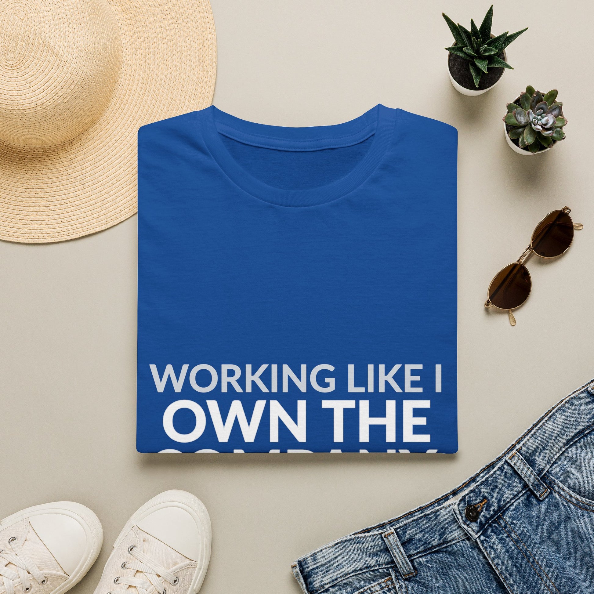 Working Like I Own It Paid Like I Lost Shirt product mockup 20 — House of Lushella
