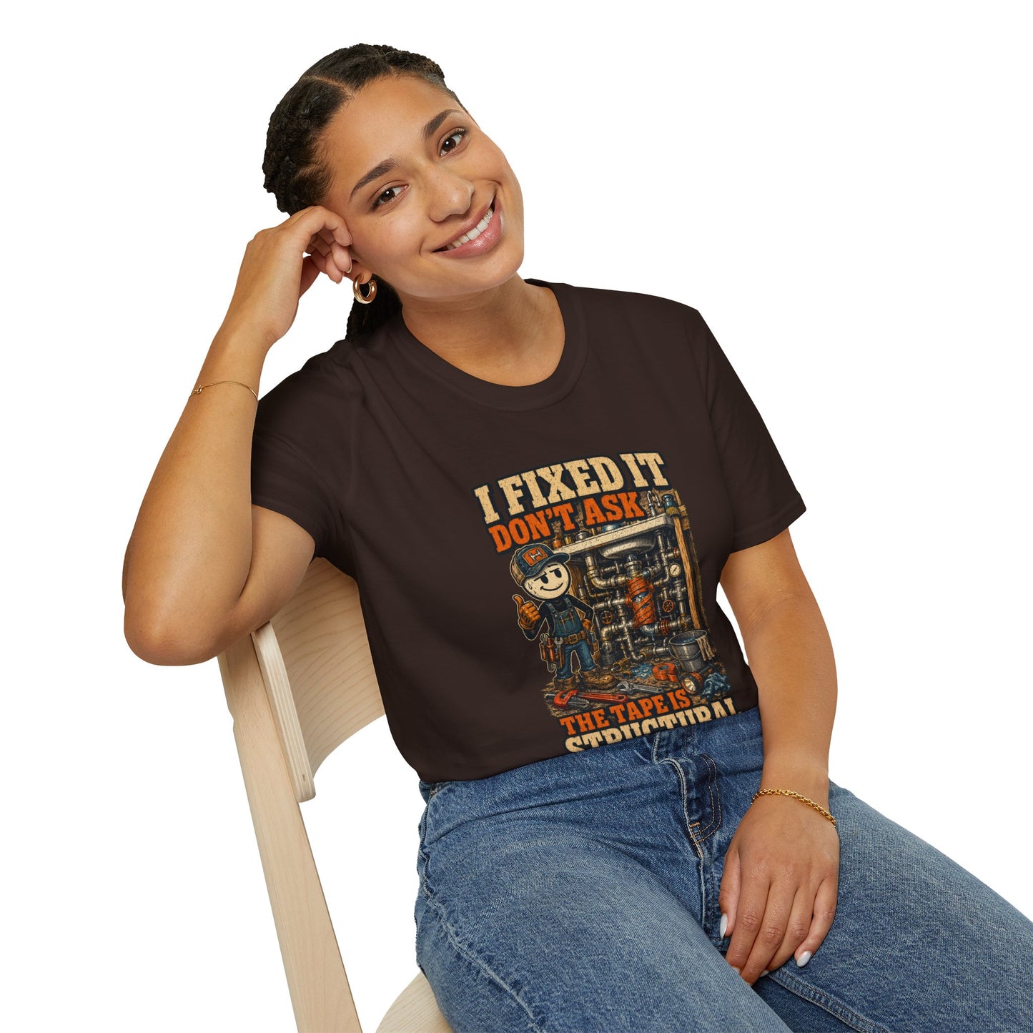 I Fixed It Don’t Ask Mechanic Shirt product mockup 28 — House of Lushella