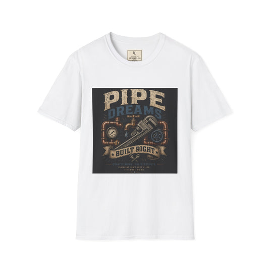 Pipe Dreams Plumber Shirt product mockup, view 1