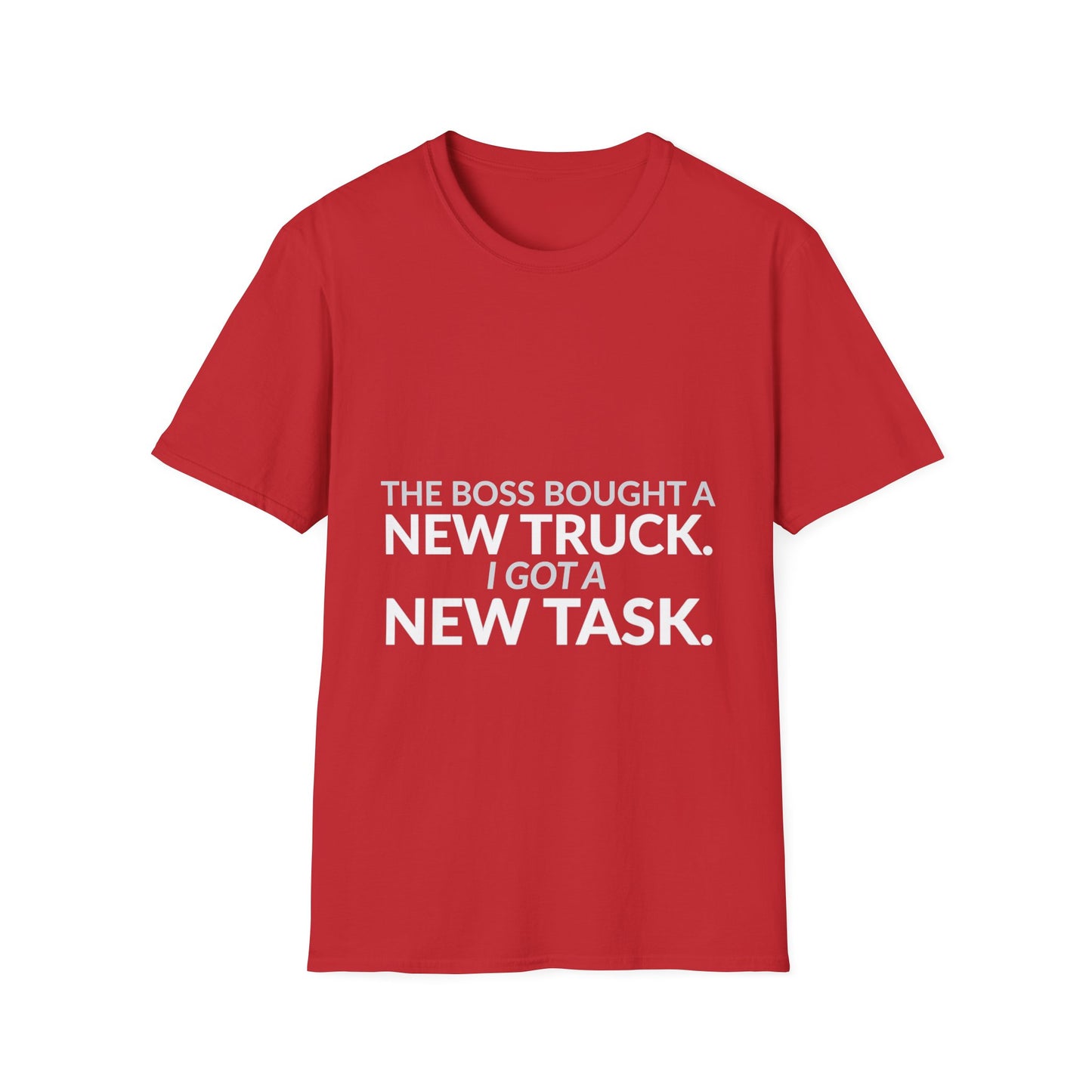 Boss Got a New Truck I Got Work Shirt product mockup 11 — House of Lushella