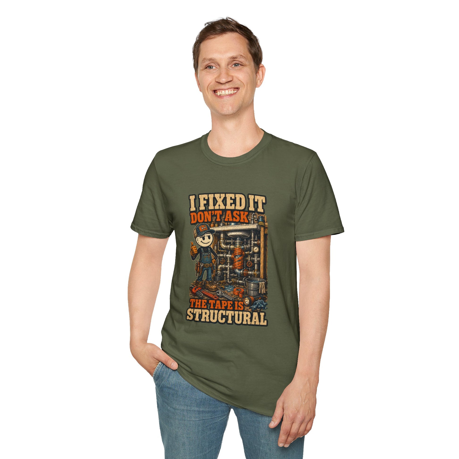 I Fixed It Don’t Ask Mechanic Shirt product mockup 38 — House of Lushella