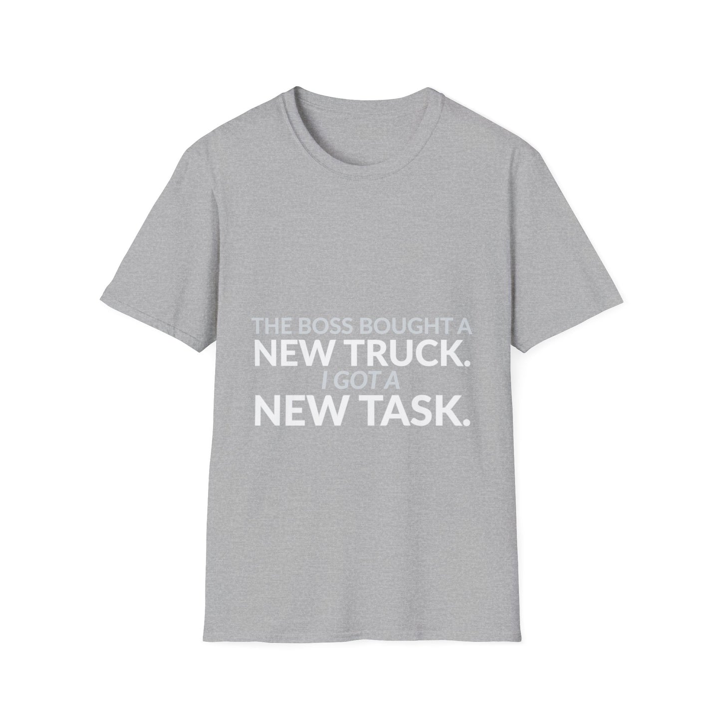 Boss Got a New Truck I Got Work Shirt product mockup 3 — House of Lushella