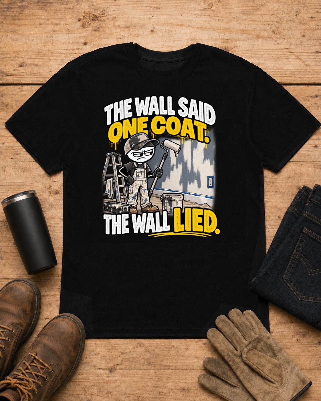 The Wall Lied | Painter T-Shirt