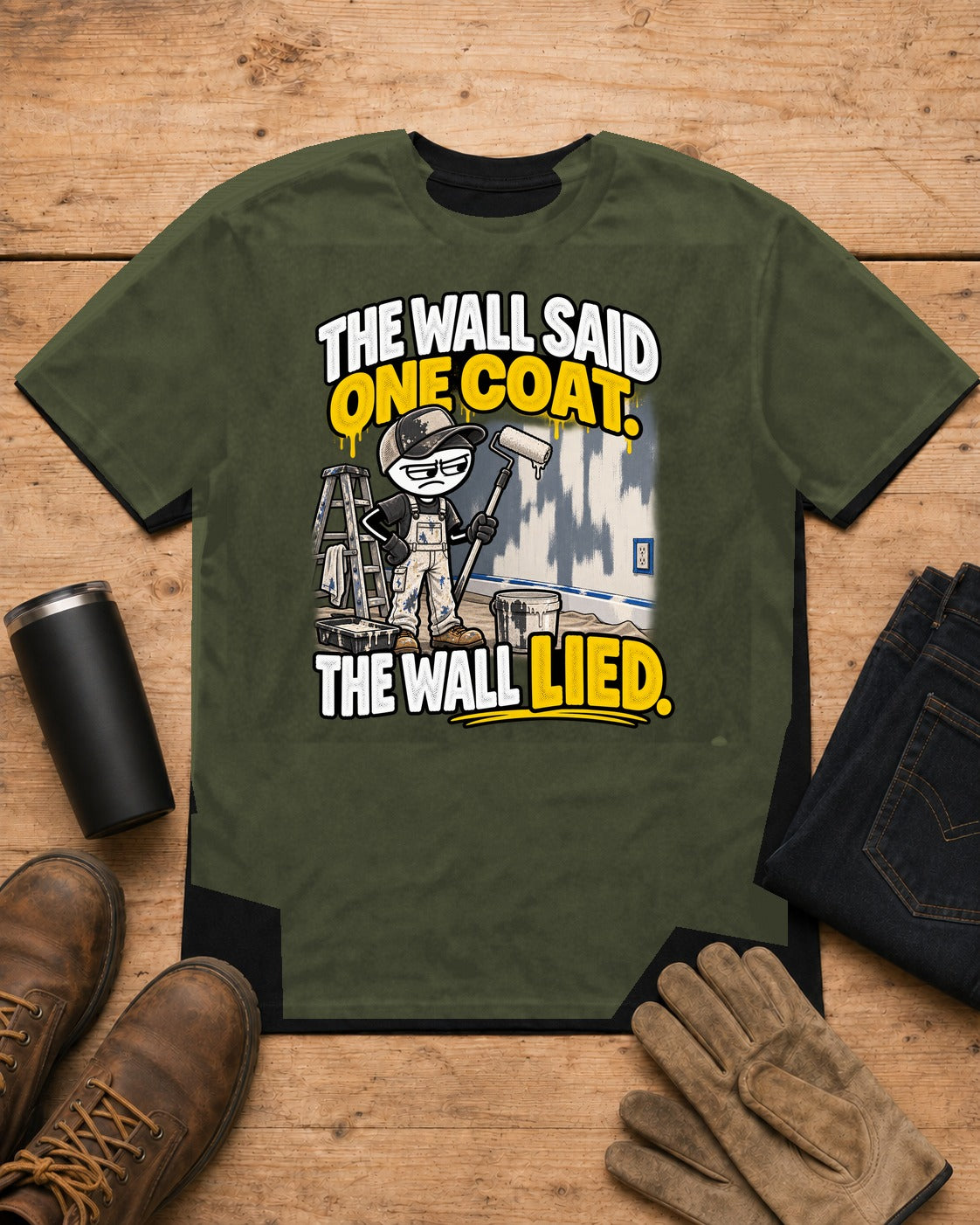 The Wall Lied | Painter T-Shirt