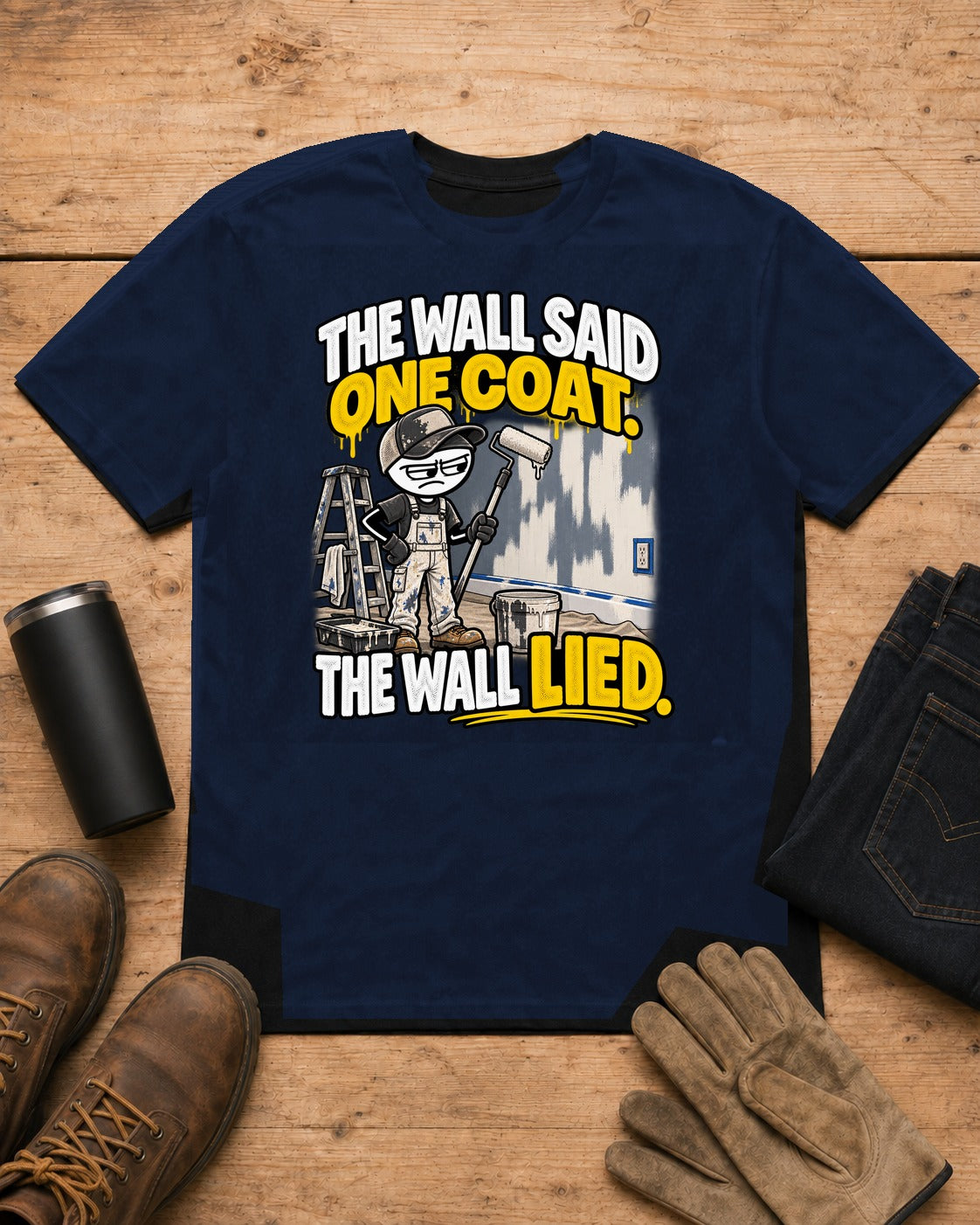 The Wall Lied | Painter T-Shirt