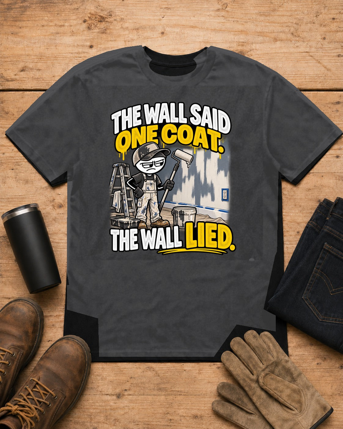The Wall Lied | Painter T-Shirt