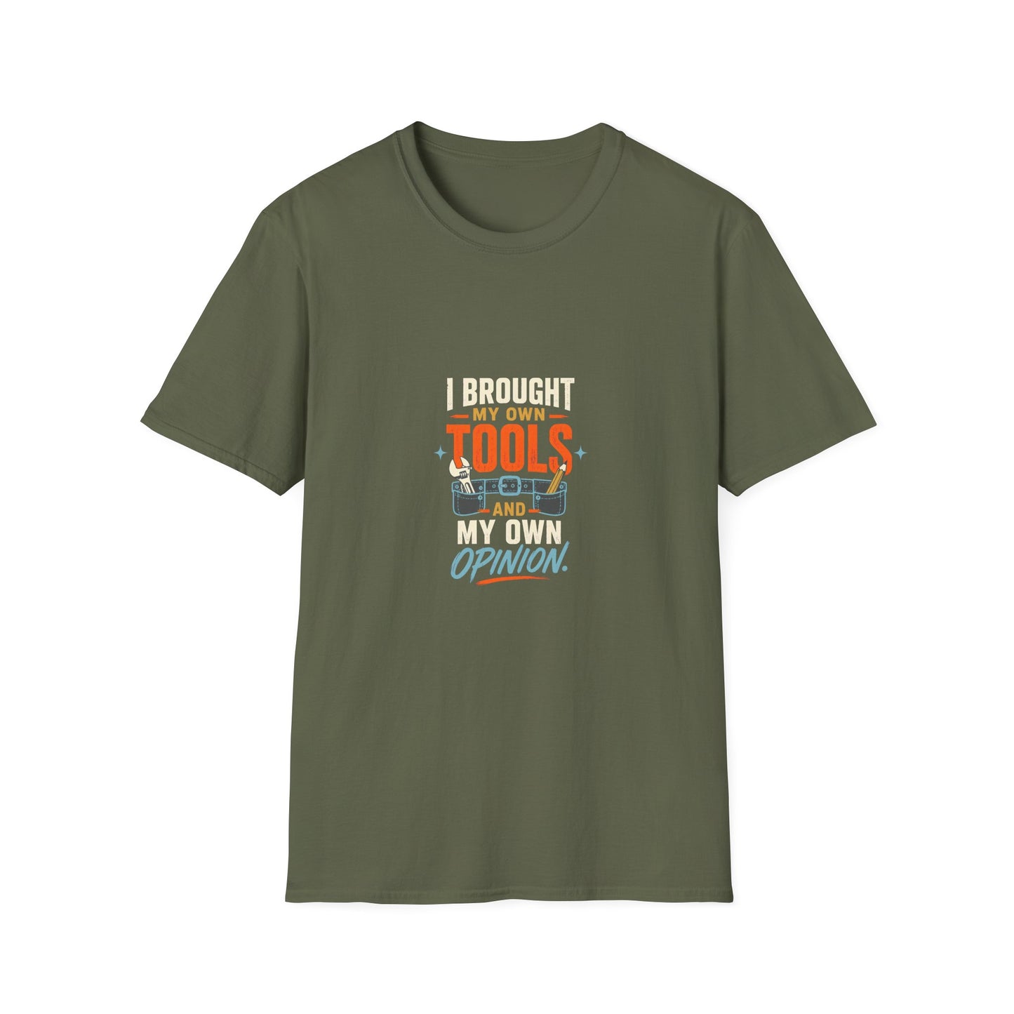 My Own Tools and My Own Opinion Tradeswoman Shirt product mockup 2 — House of Lushella