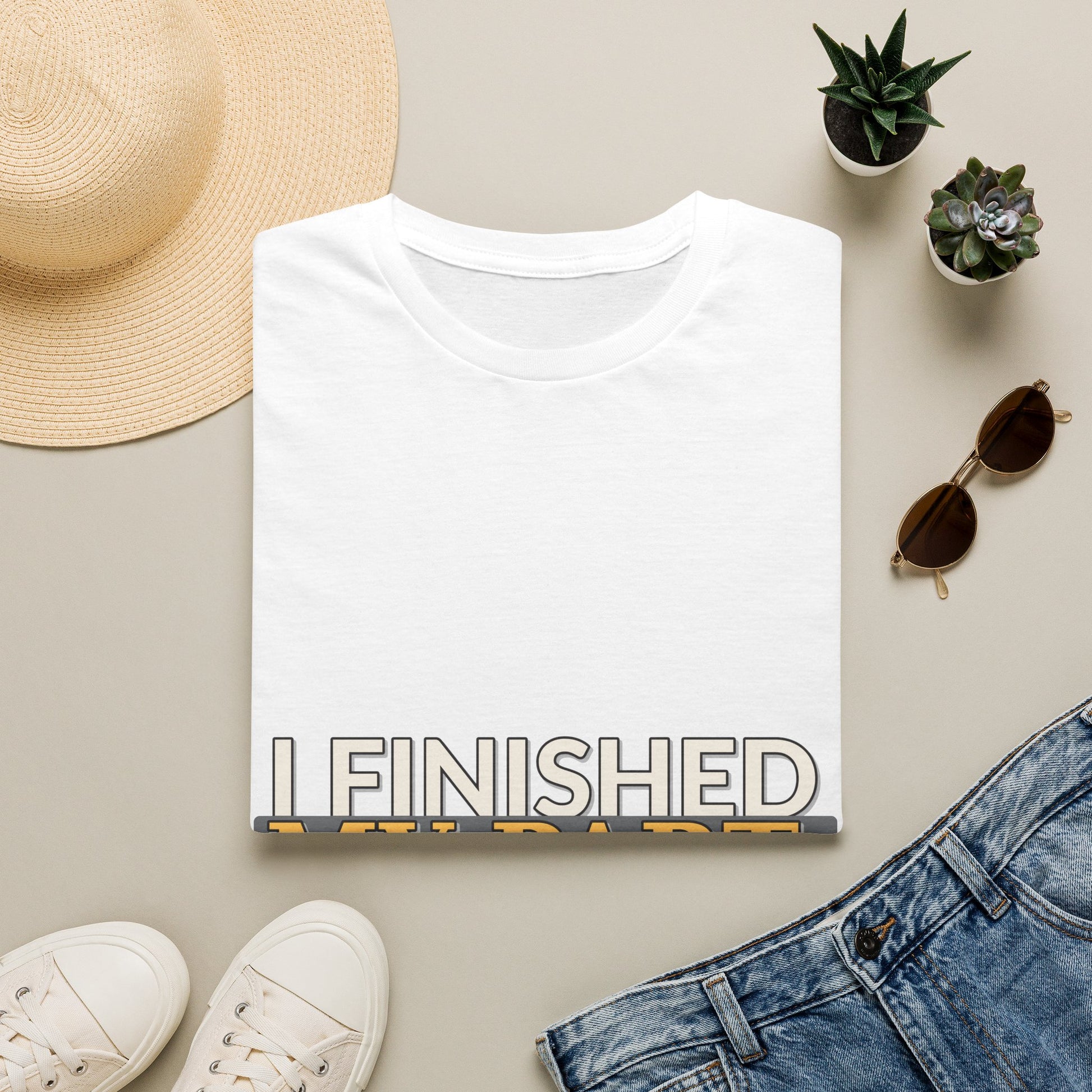 I Finished My Part First Mistake Work Humor Shirt product mockup 12 — House of Lushella