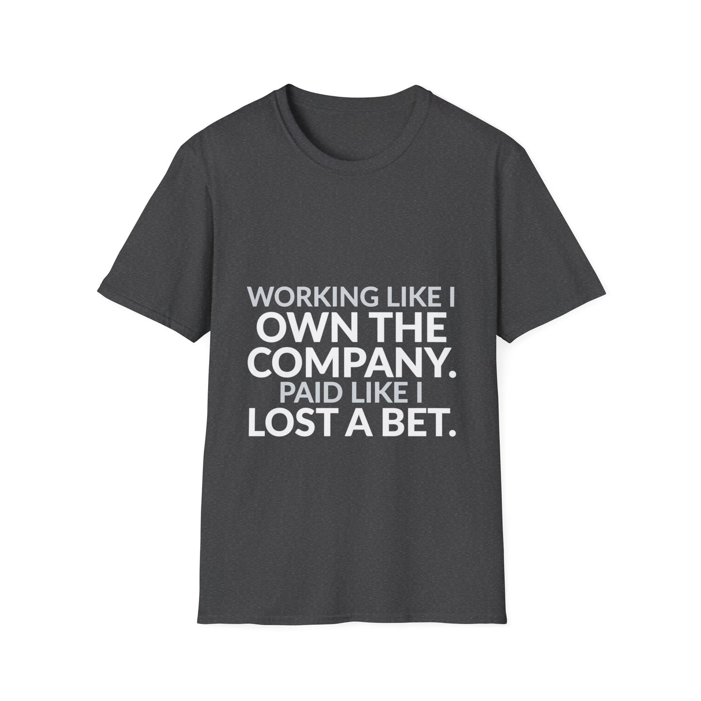 Working Like I Own It Paid Like I Lost Shirt product mockup 7 — House of Lushella