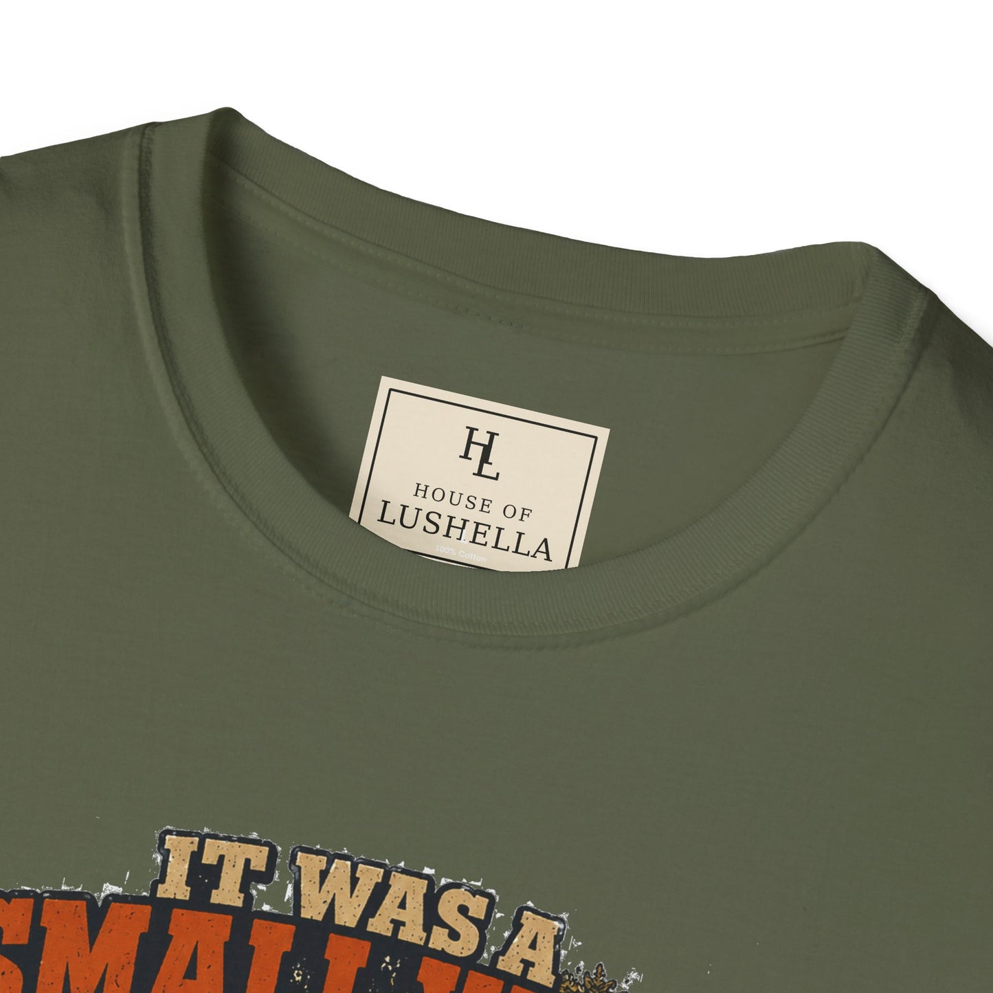 It Was a Small Yard Until I Started Weed Eating. | Lawn Care T-Shirt