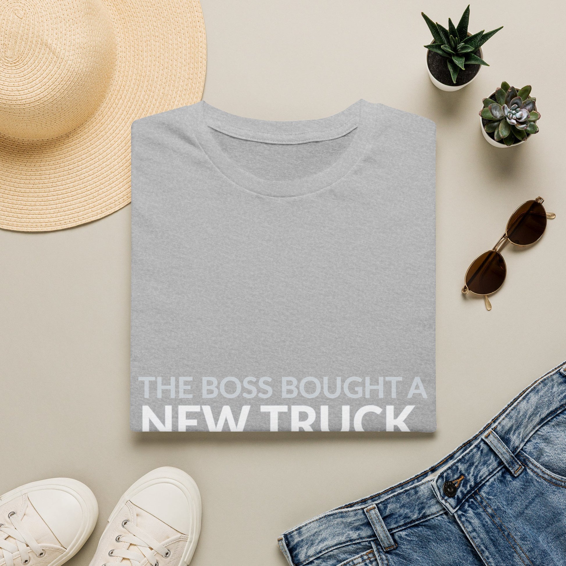 Boss Got a New Truck I Got Work Shirt product mockup 14 — House of Lushella