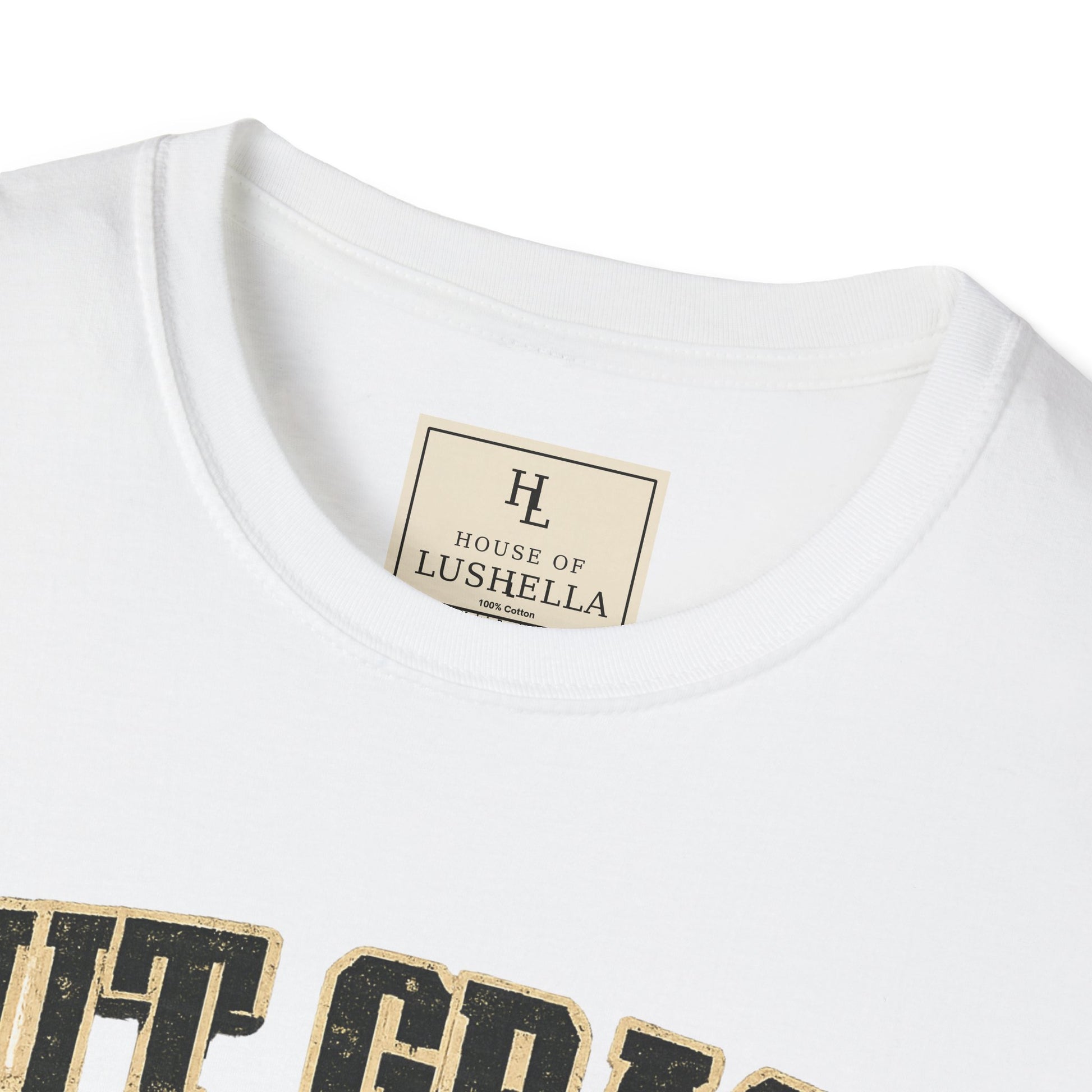 Cut Grass Get Cash Lawn Care Shirt product mockup, view 6