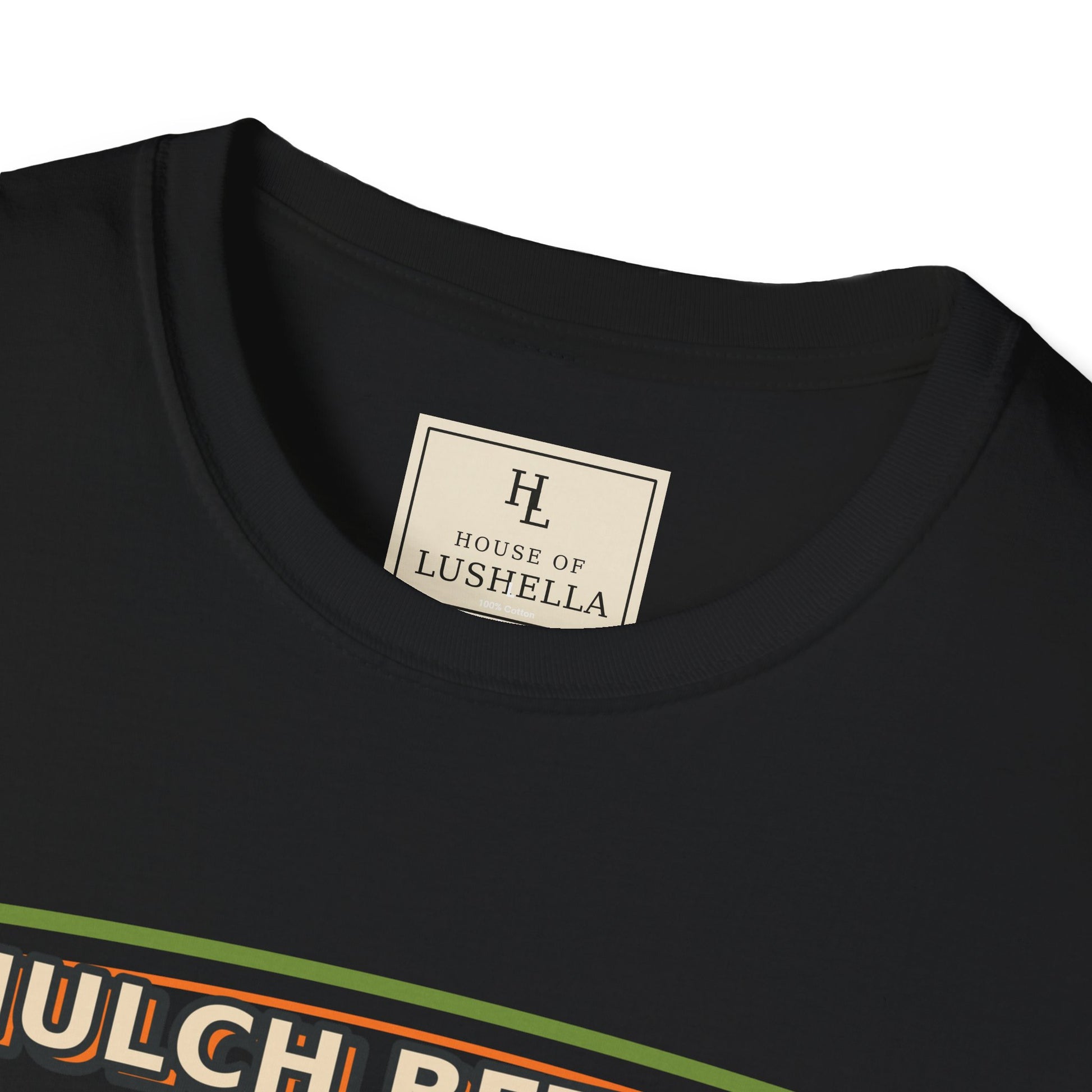 Mulch Better Under Pressure Landscaper Shirt product mockup, view 9