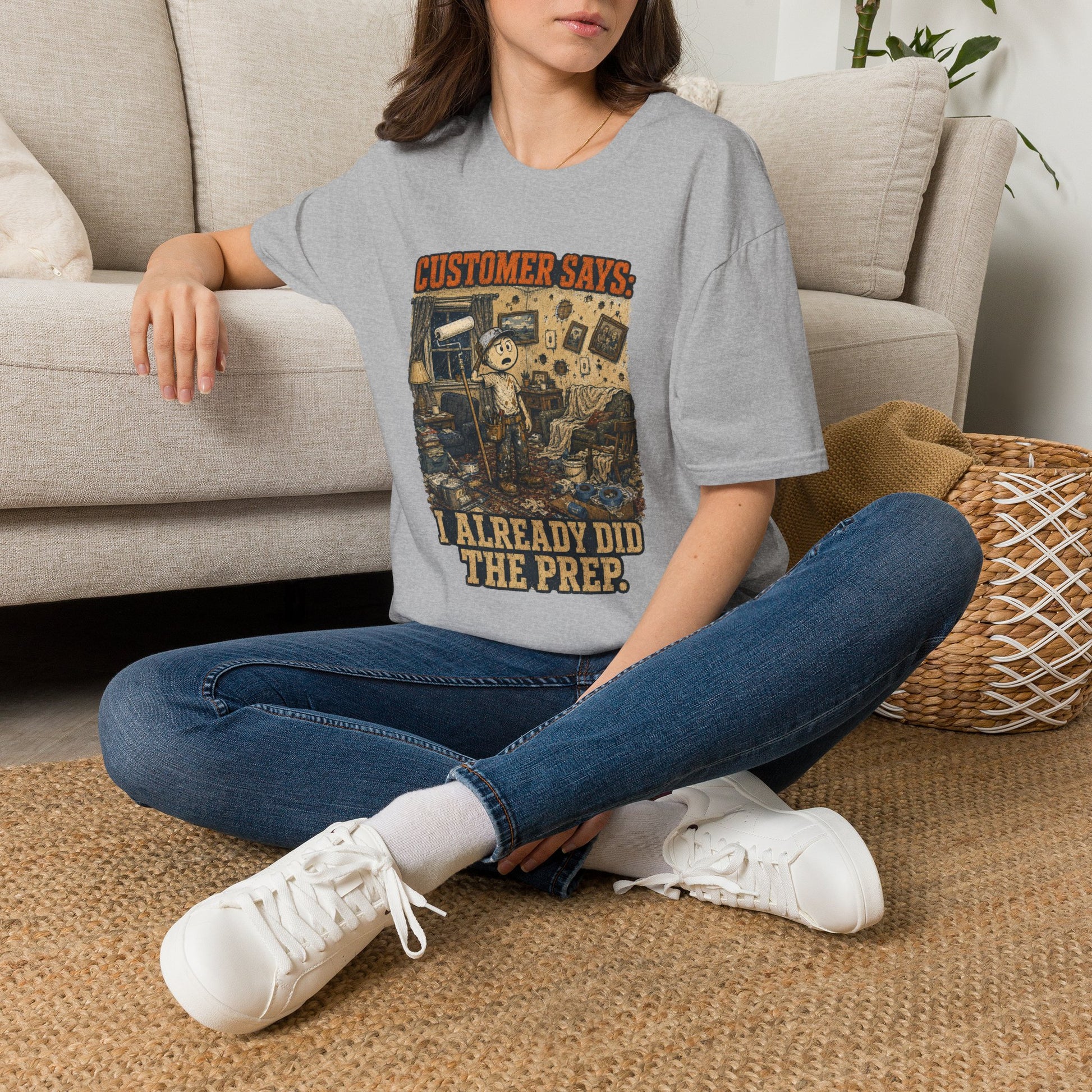 Customer Already Did the Prep Painter Shirt product mockup, view 14 — House of Lushella