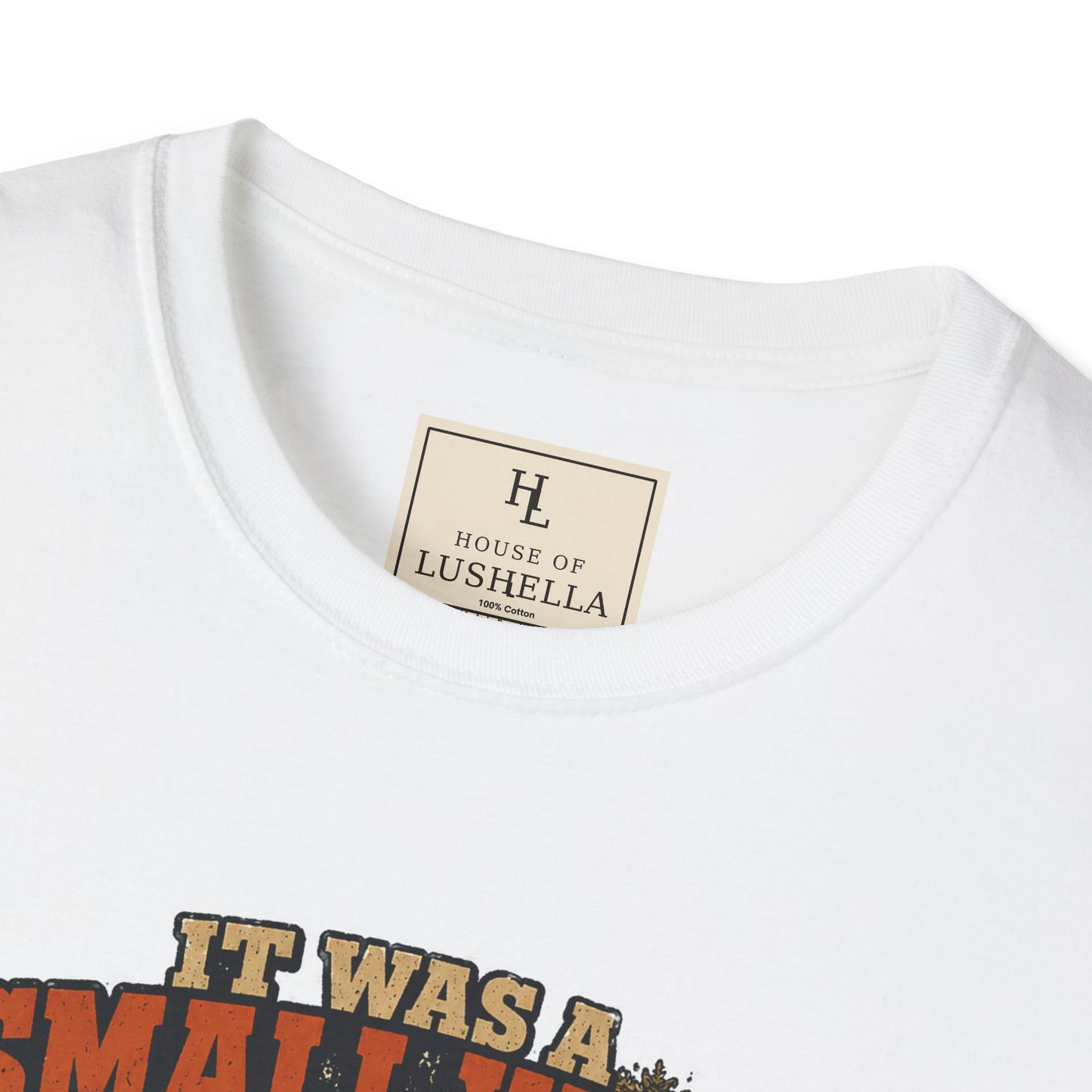 It Was a Small Yard Until I Started Weed Eating. | Lawn Care T-Shirt