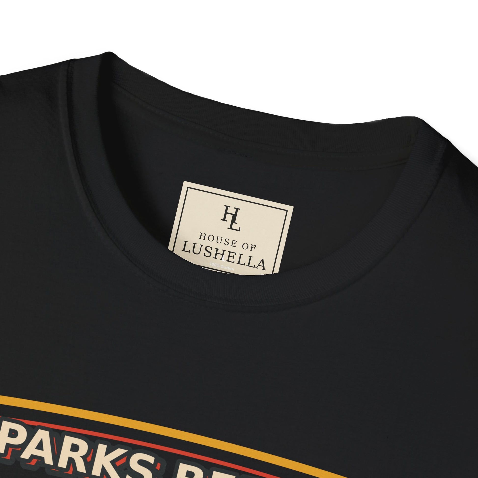 Sparks Before Small Talk Welder Shirt product mockup, view 9