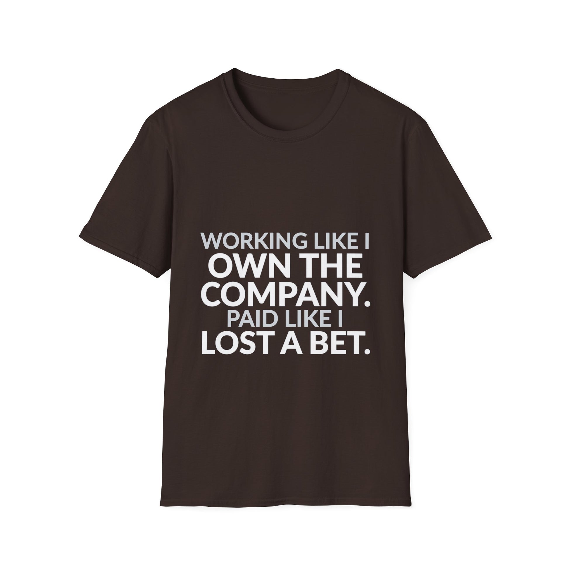 Working Like I Own It Paid Like I Lost Shirt product mockup 4 — House of Lushella