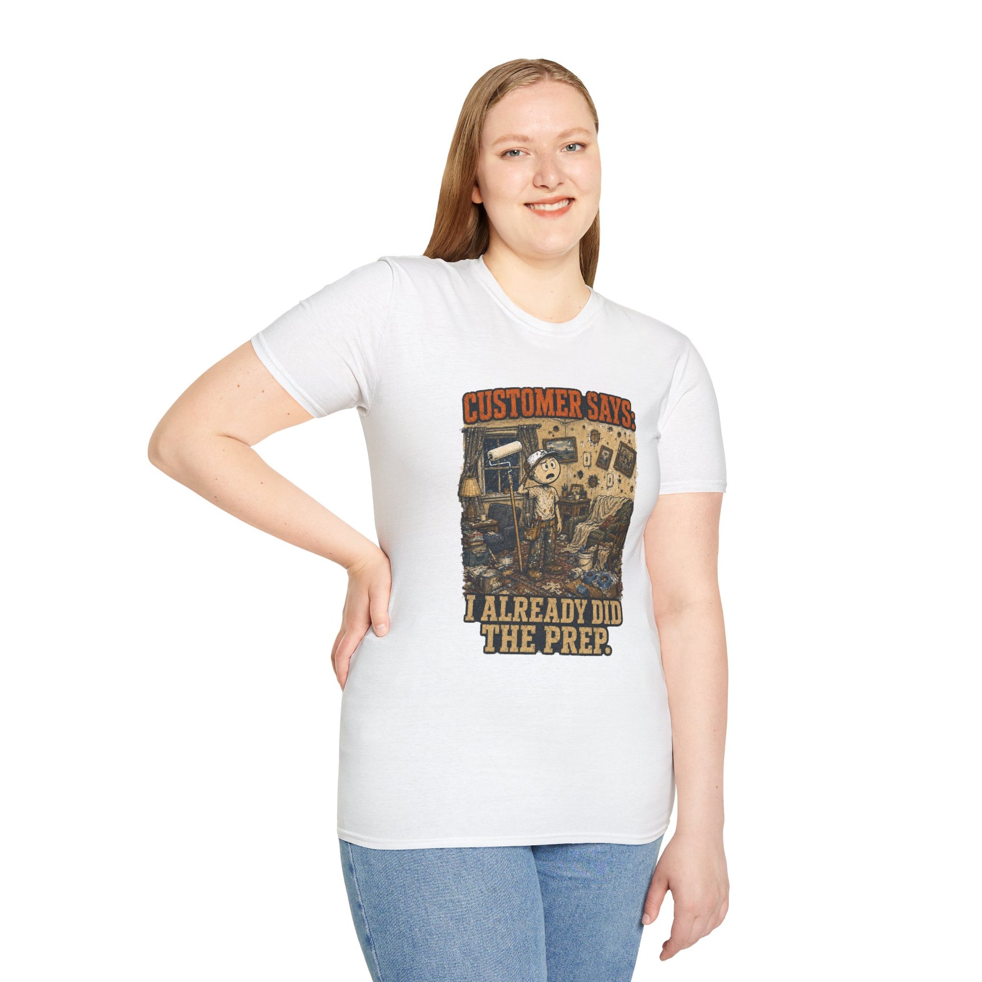 Customer Already Did the Prep Painter Shirt product mockup, view 8 — House of Lushella