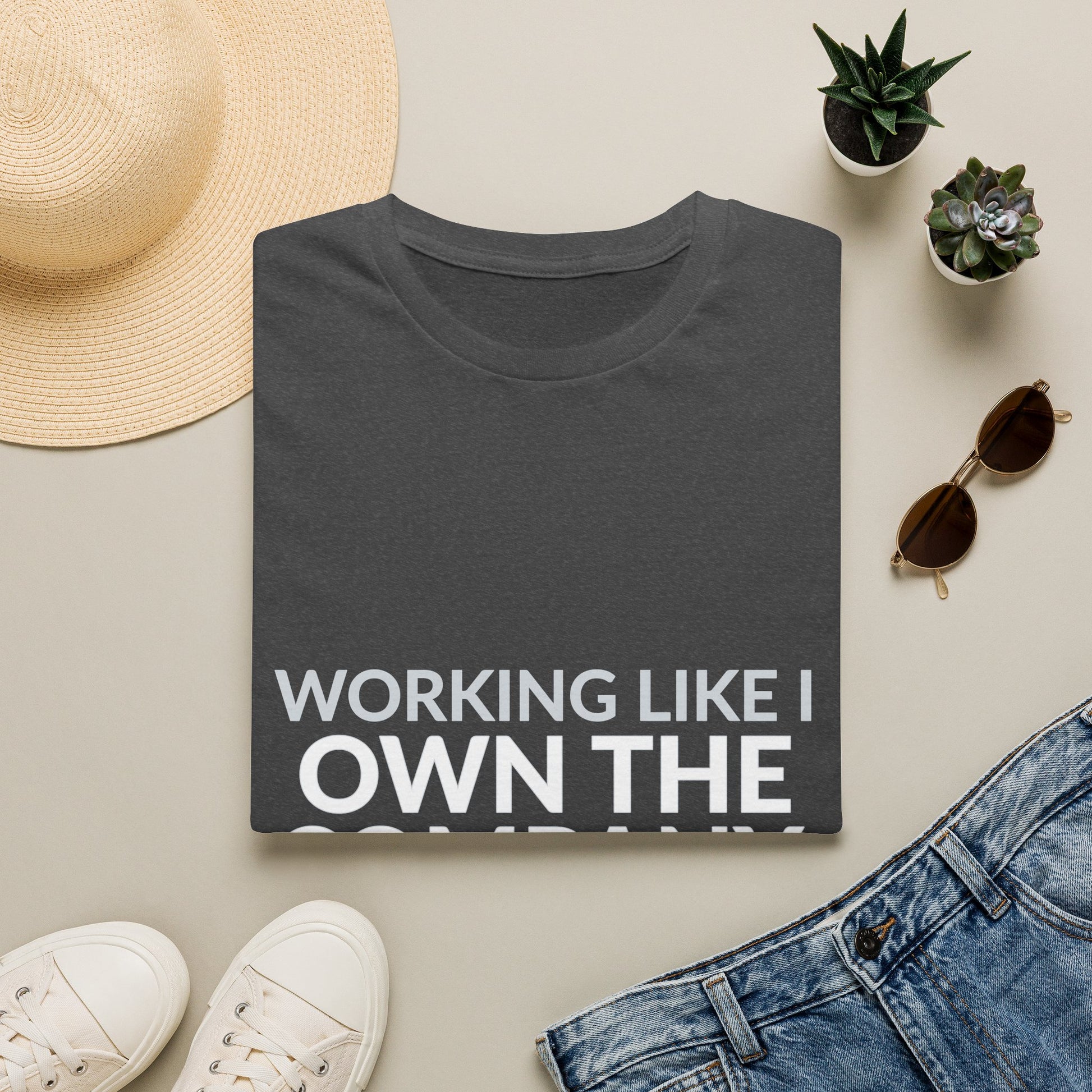 Working Like I Own It Paid Like I Lost Shirt product mockup 18 — House of Lushella