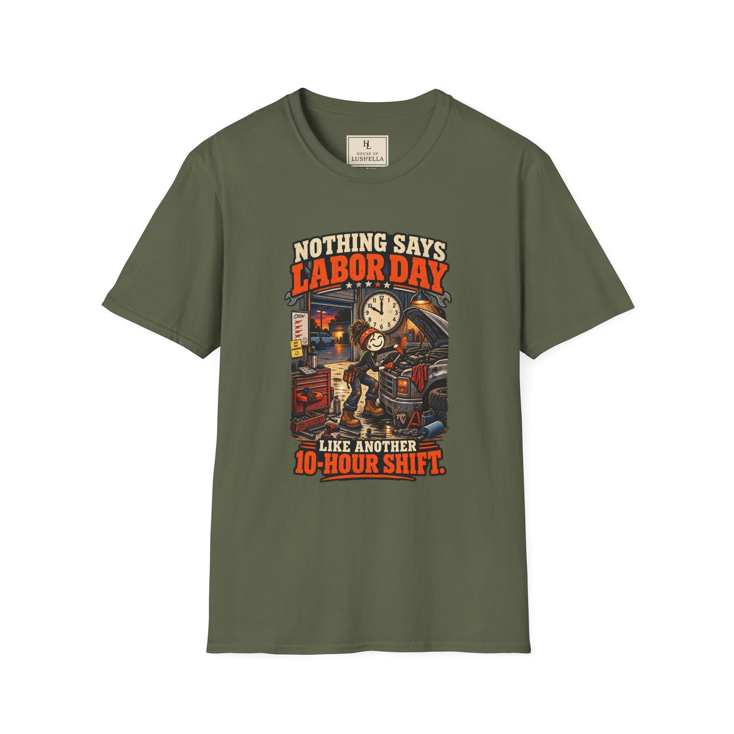 Nothing Says Labor Day Like Another 10-Hour Shift. | Mechanic T-Shirt