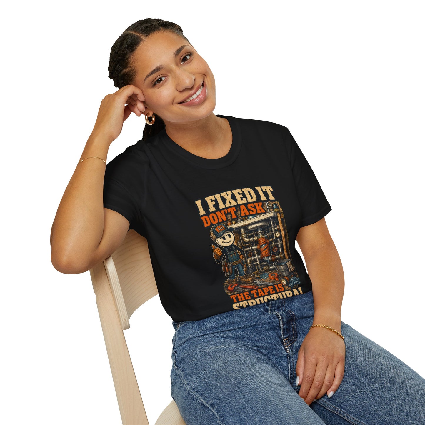 I Fixed It Don’t Ask Mechanic Shirt product mockup 22 — House of Lushella