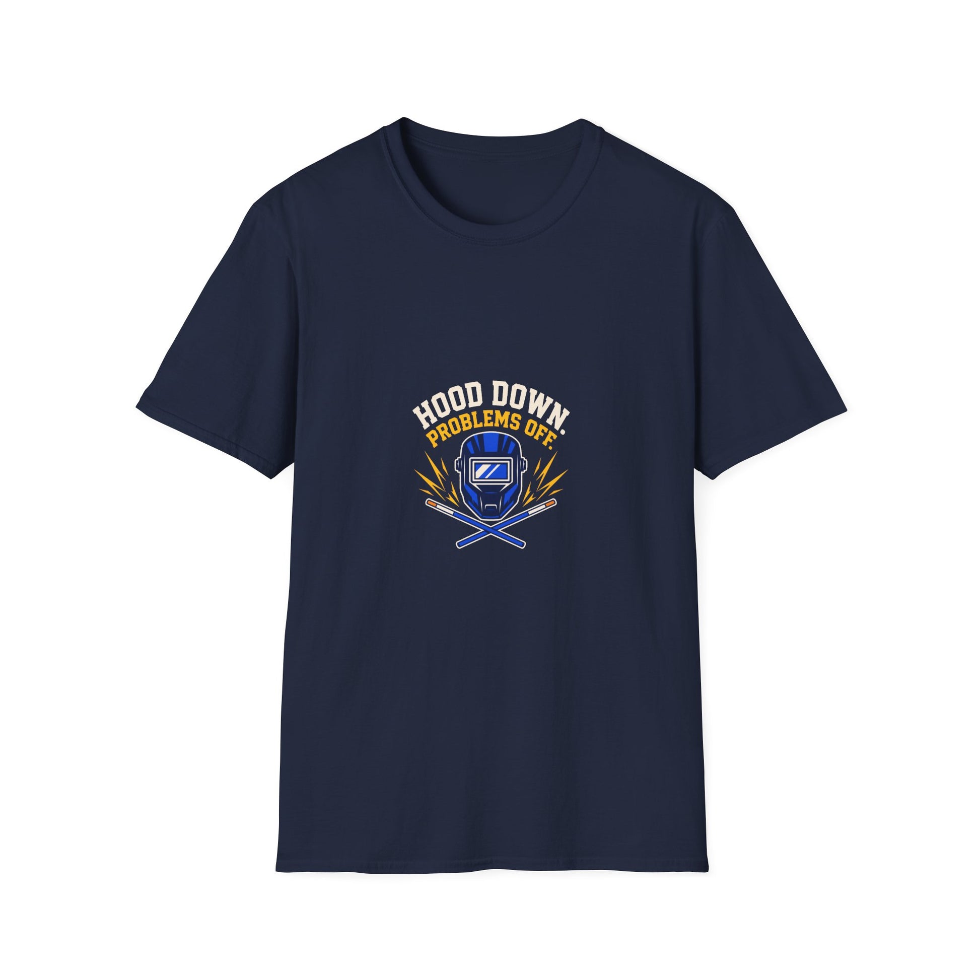 Hood Down Problems Off Welder Shirt product mockup 4 — House of Lushella