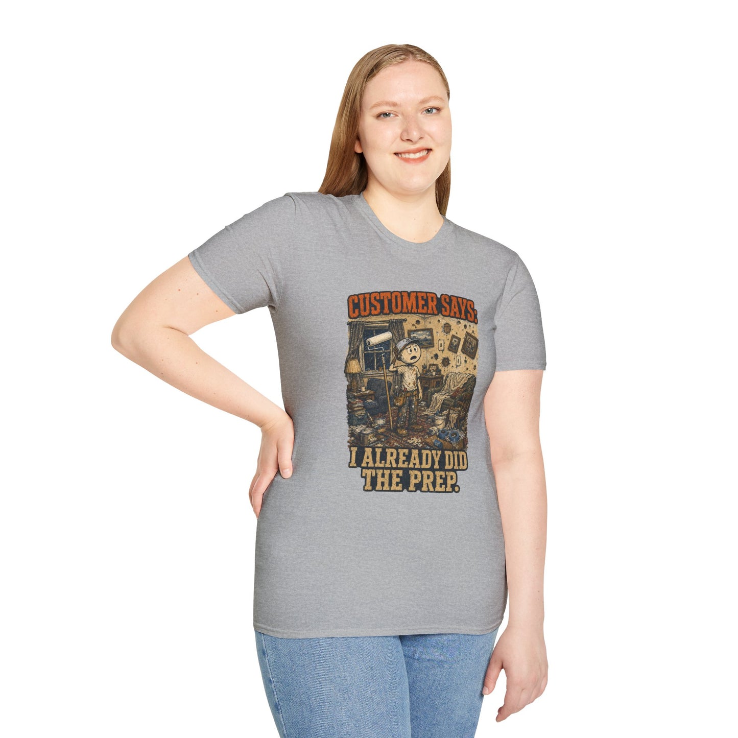Customer Already Did the Prep Painter Shirt product mockup, view 16 — House of Lushella