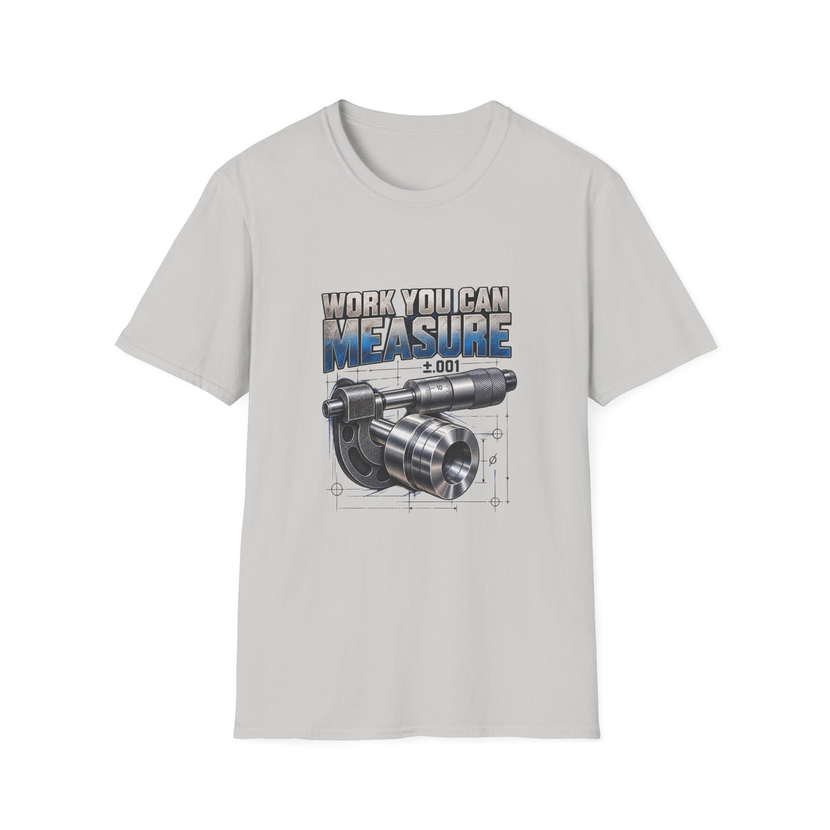 Machinist Precision Measure Tee