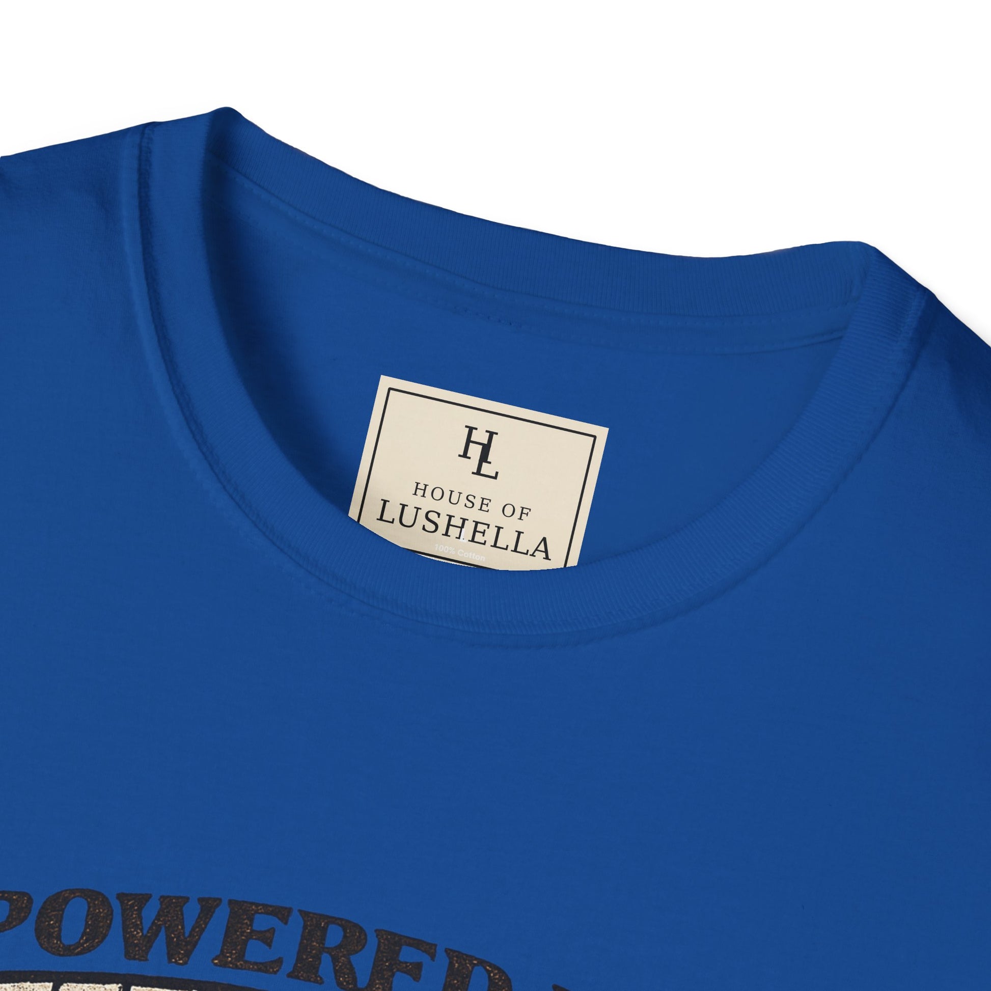 Powered by Coffee and Copper Plumber Shirt product mockup, view 15