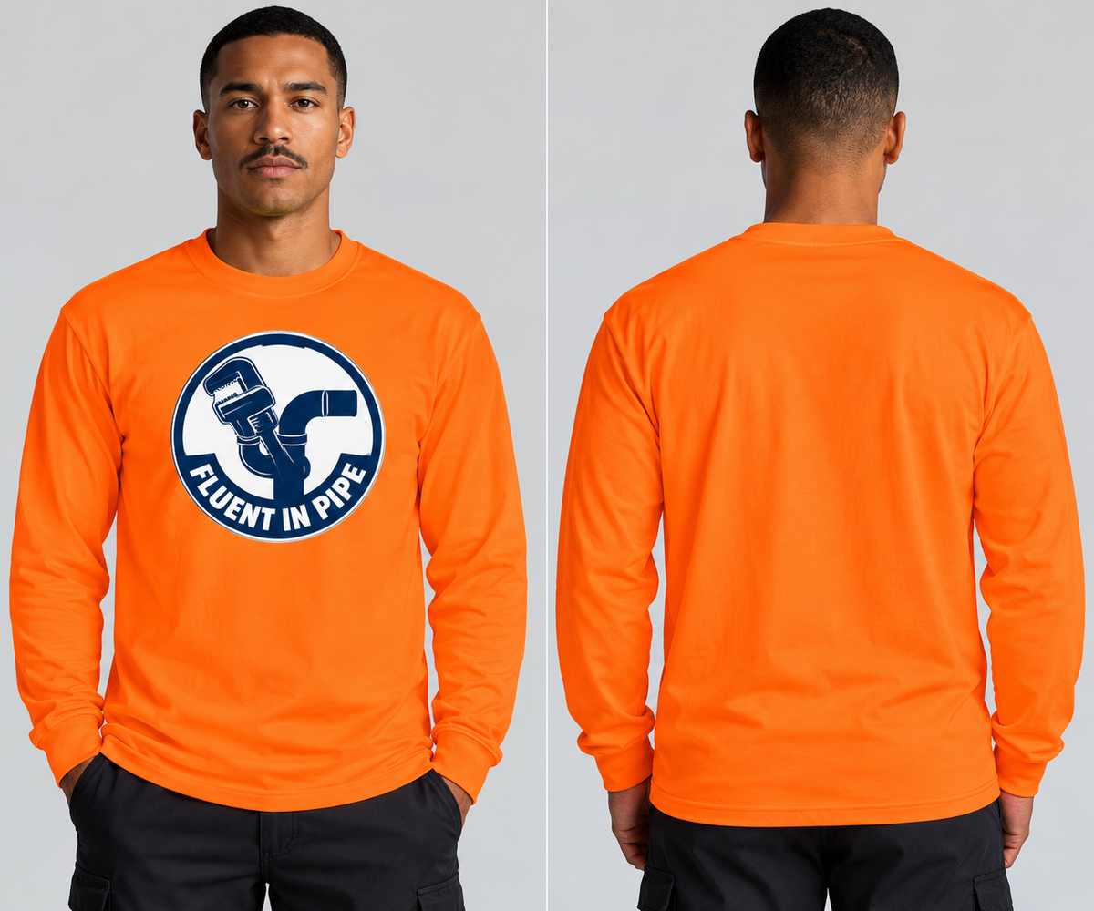 Fluent in Pipe Long Sleeve T-Shirt