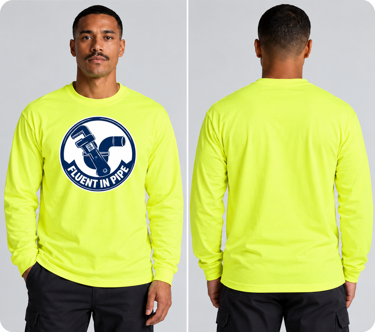 Fluent in Pipe Long Sleeve T-Shirt