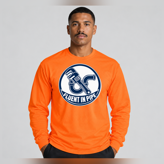 Fluent in Pipe Long Sleeve T-Shirt