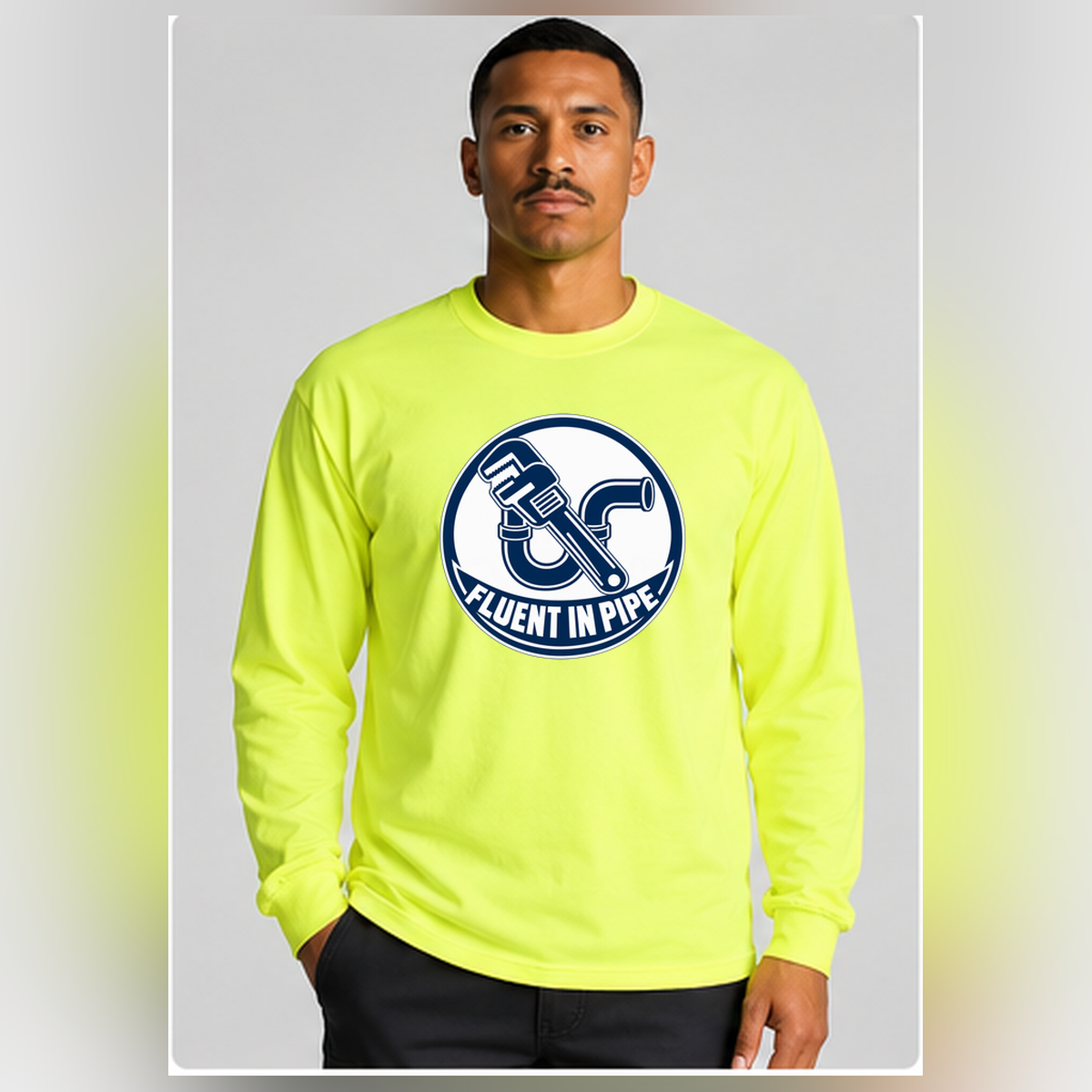 Fluent in Pipe Long Sleeve T-Shirt