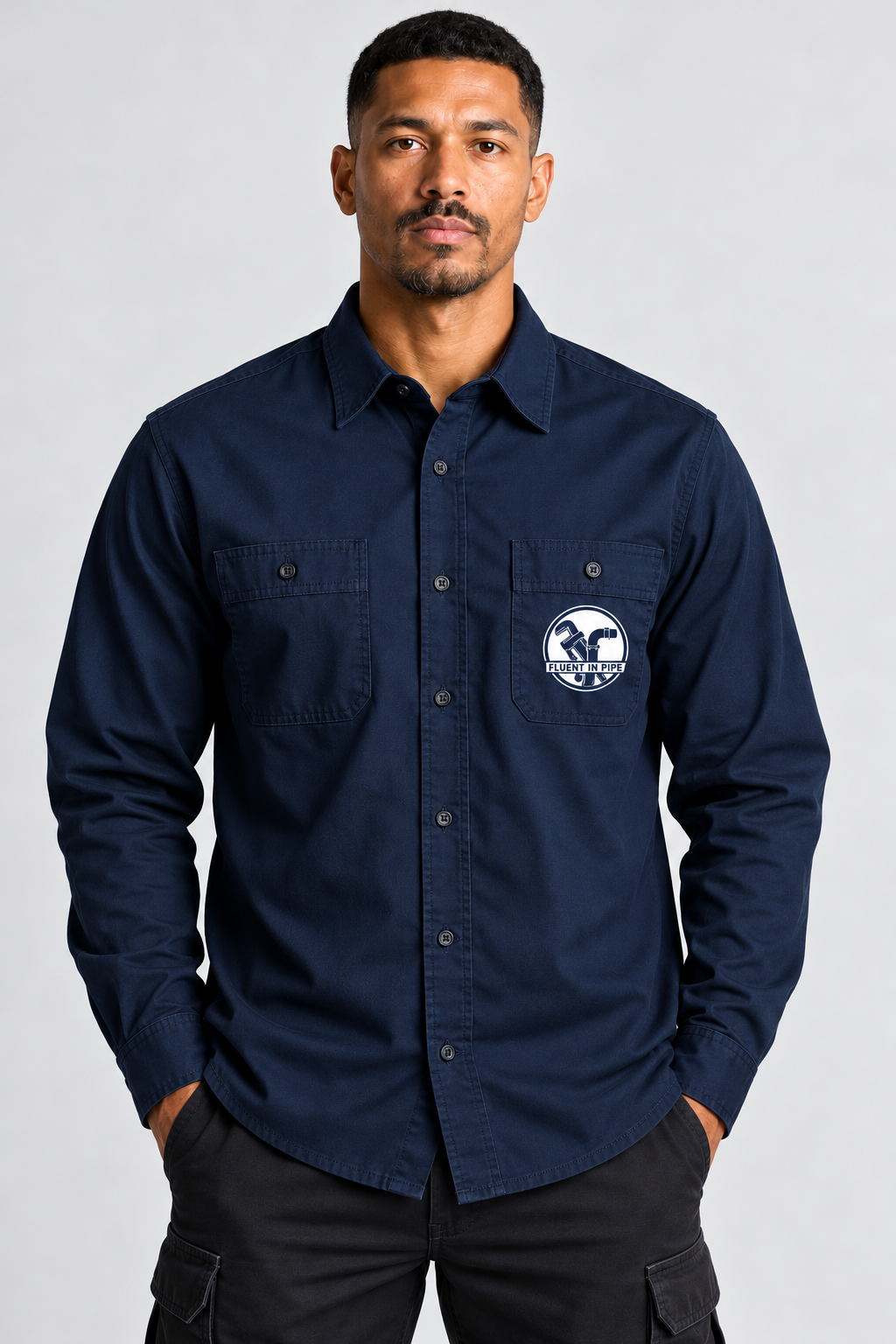 Fluent in Pipe Work Shirt – House of Lushella